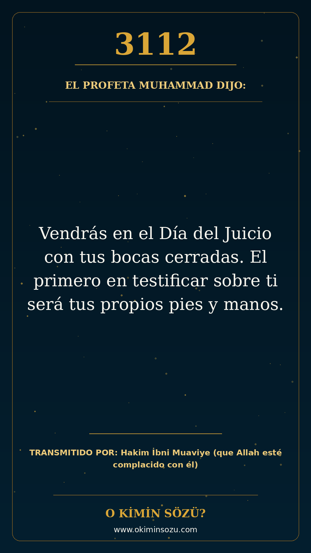 hadis 3112 es