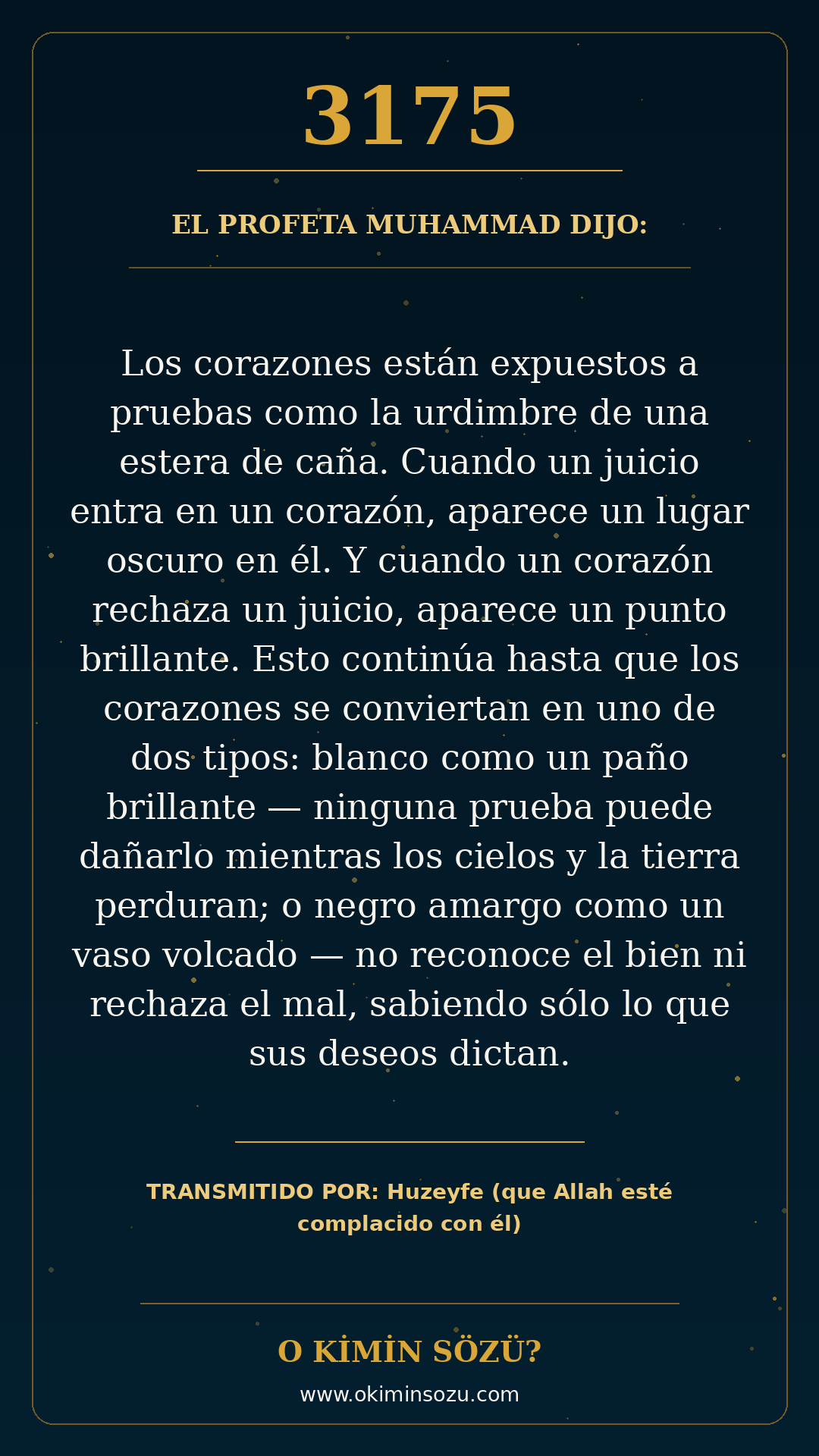 hadis 3175 es
