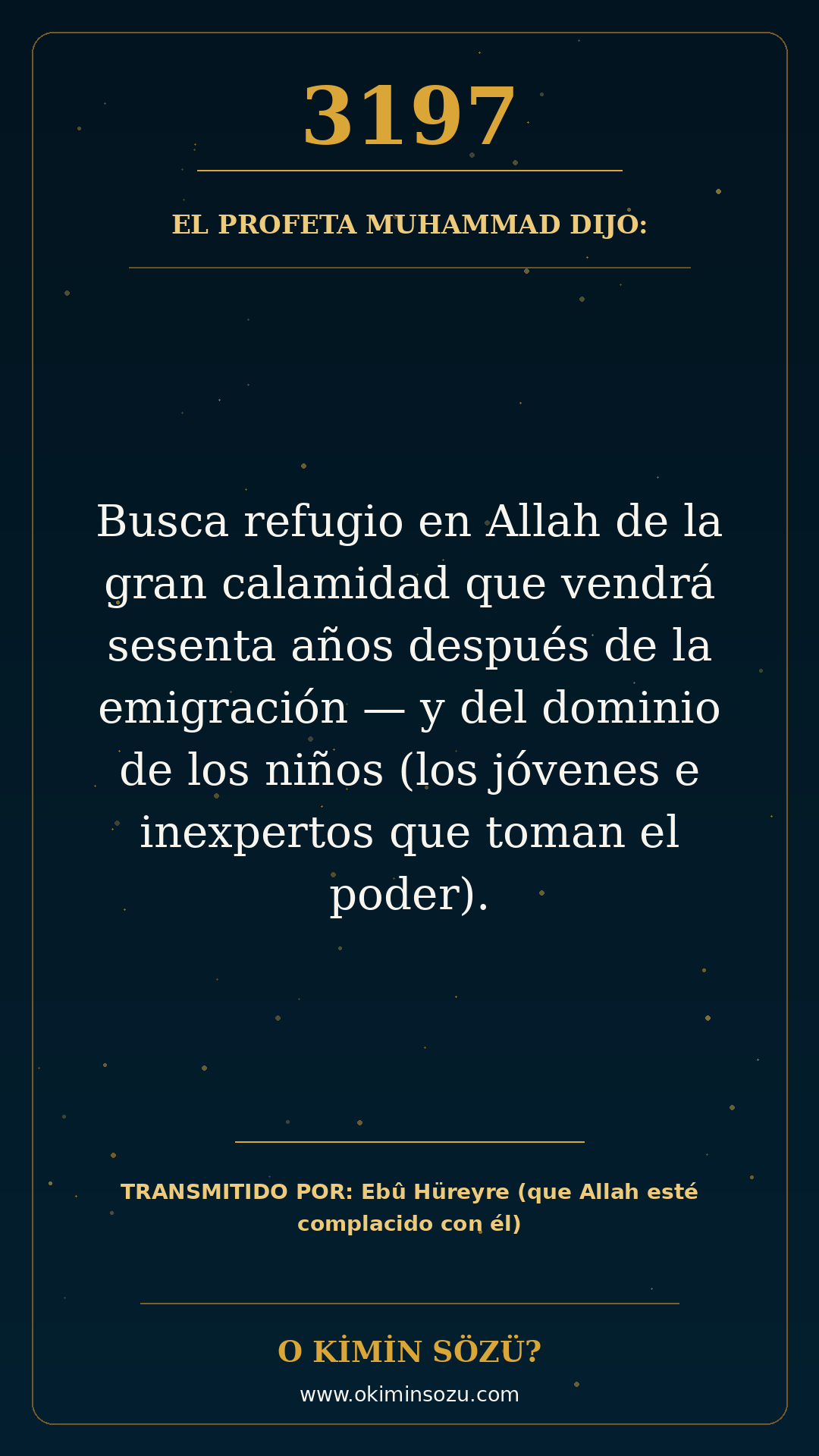 hadis 3197 es