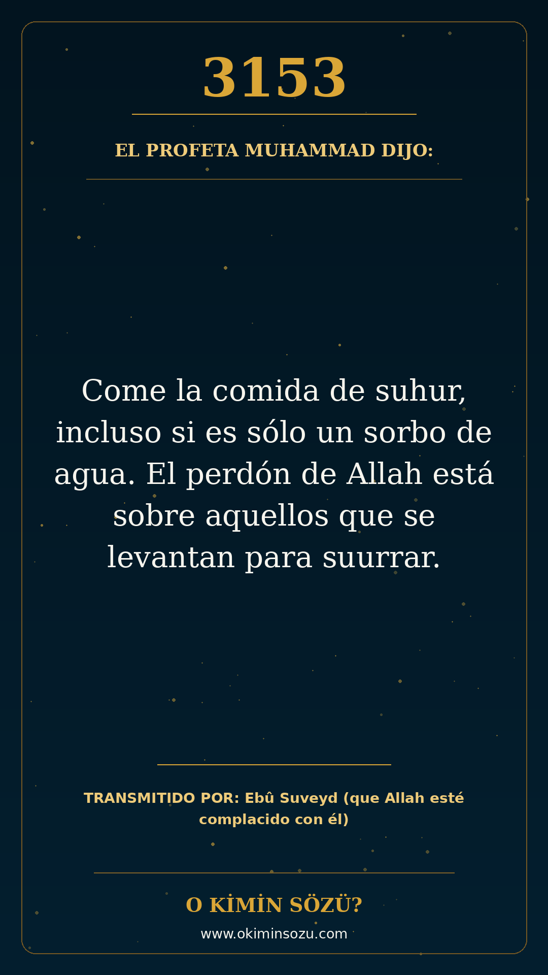 hadis 3153 es