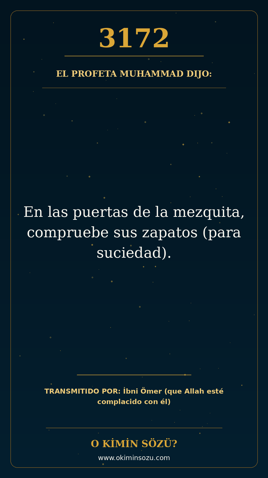 hadis 3172 es