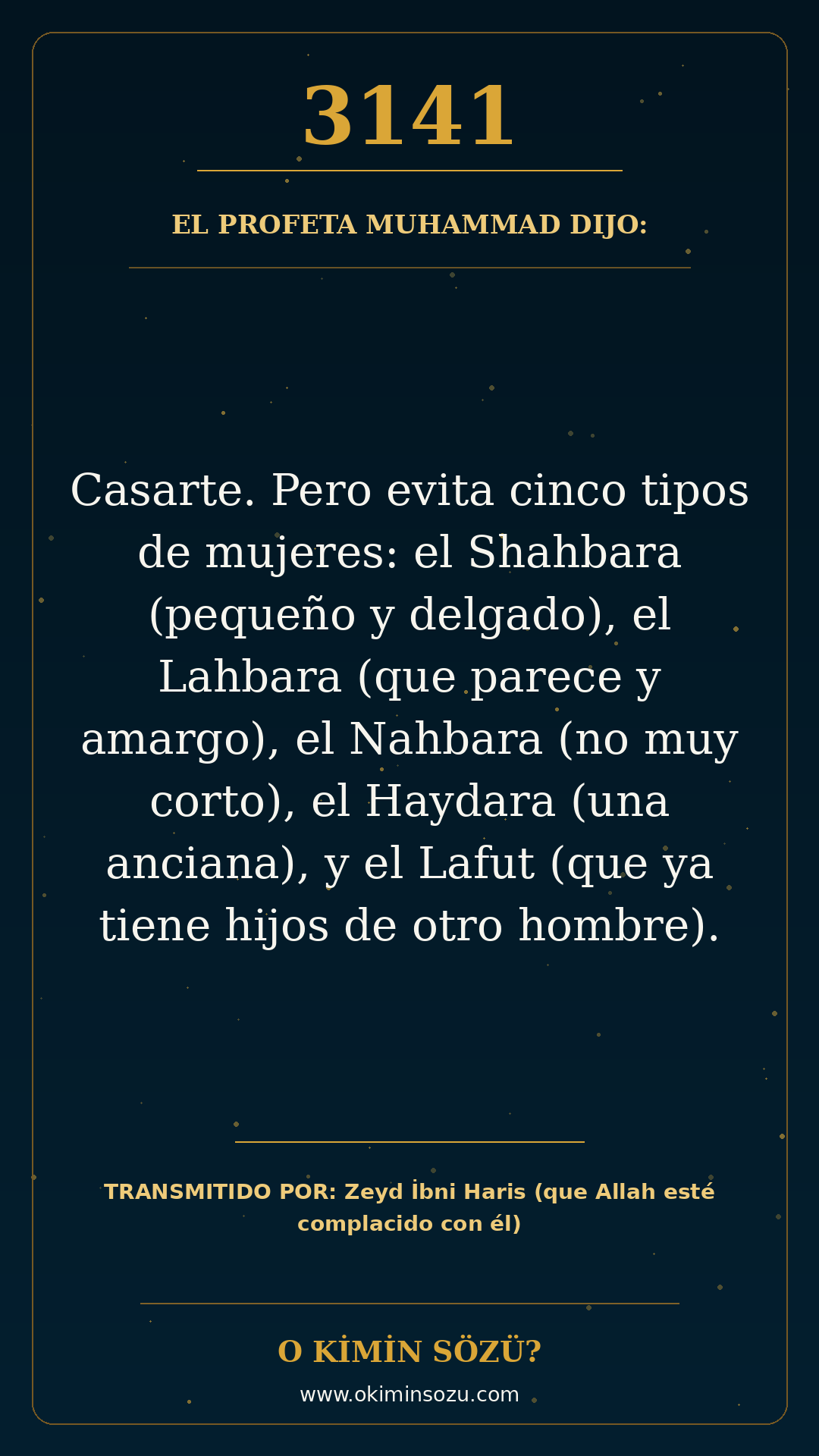 hadis 3141 es