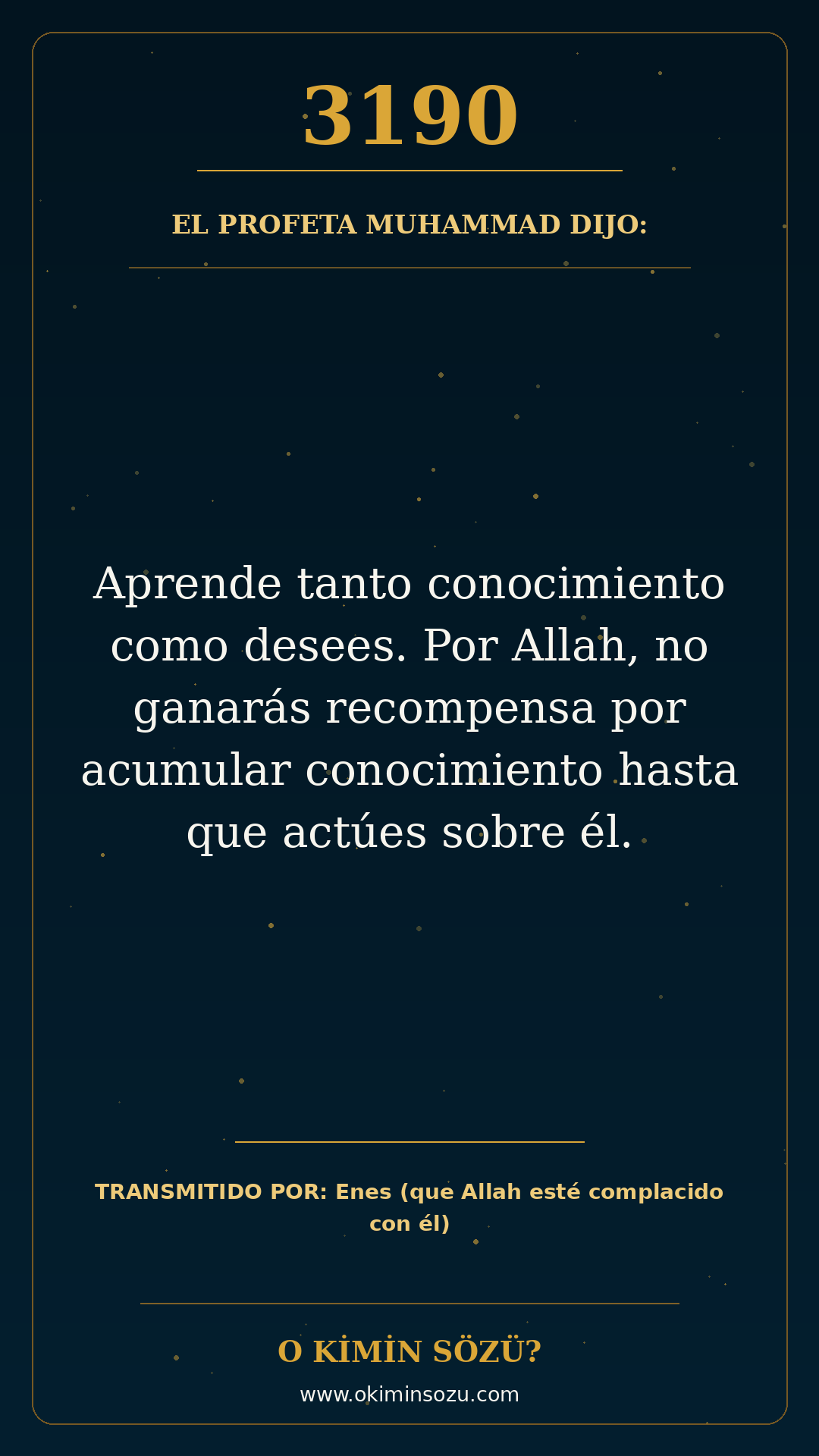 hadis 3190 es