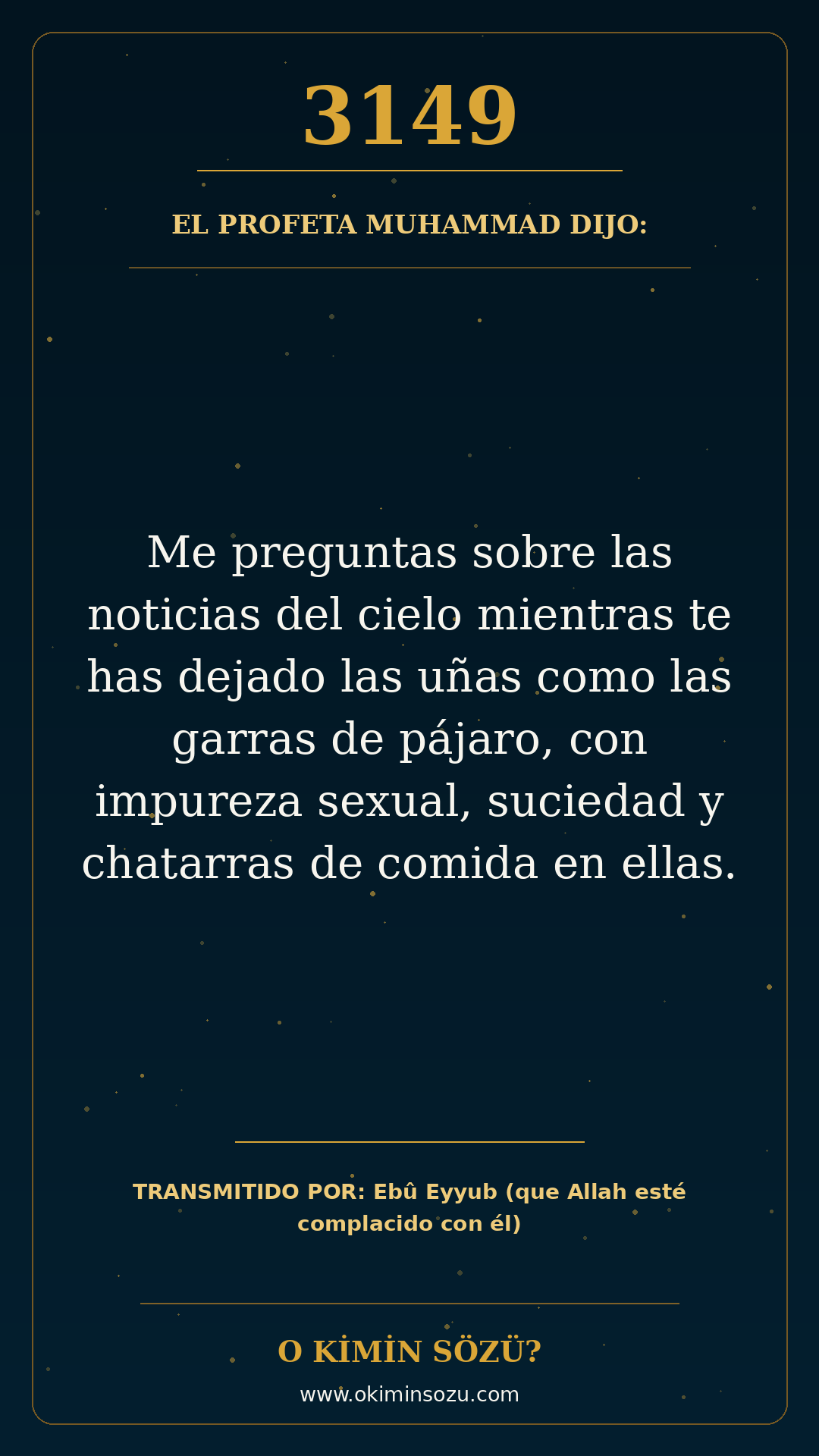 hadis 3149 es