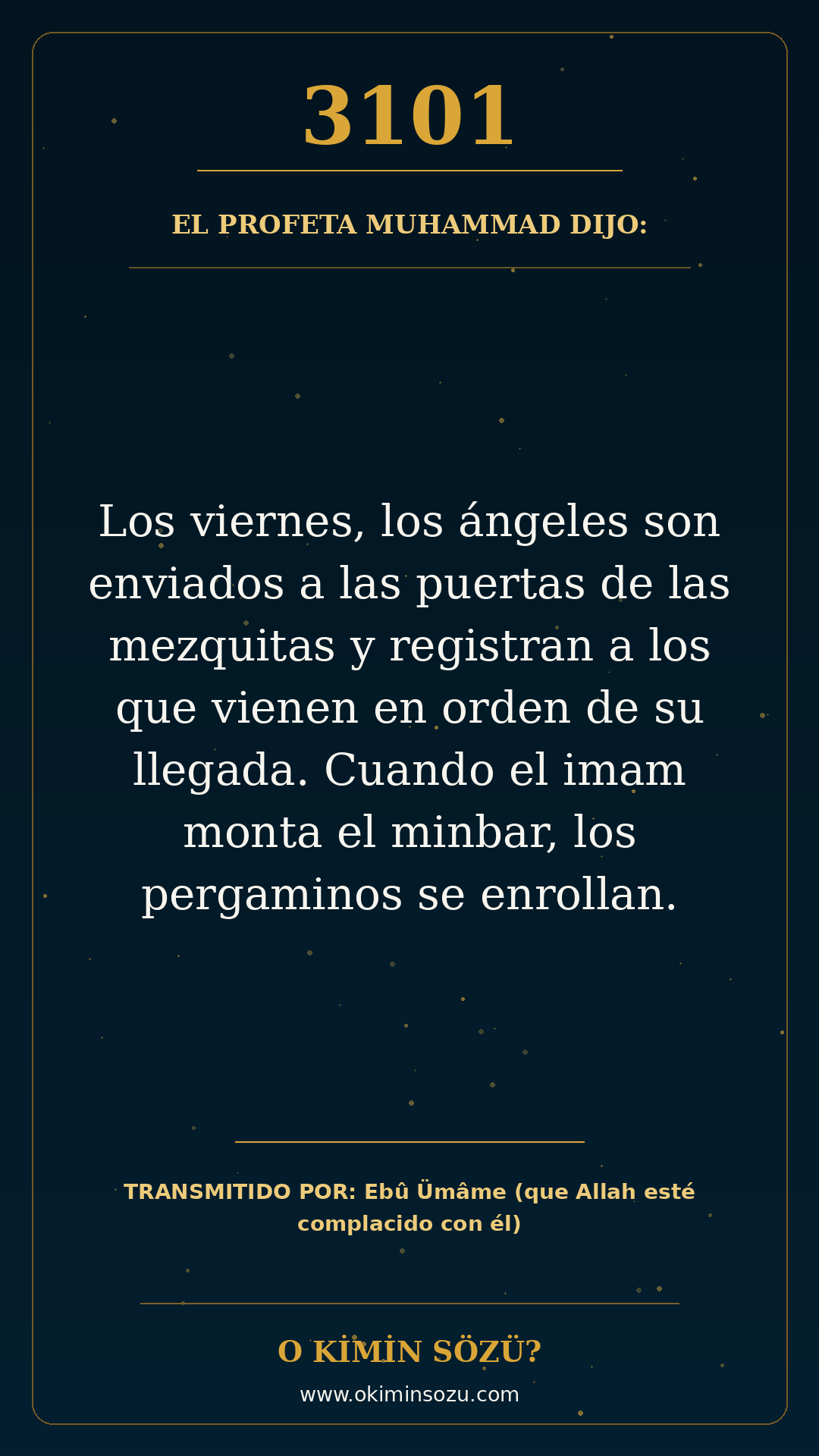 hadis 3101 es