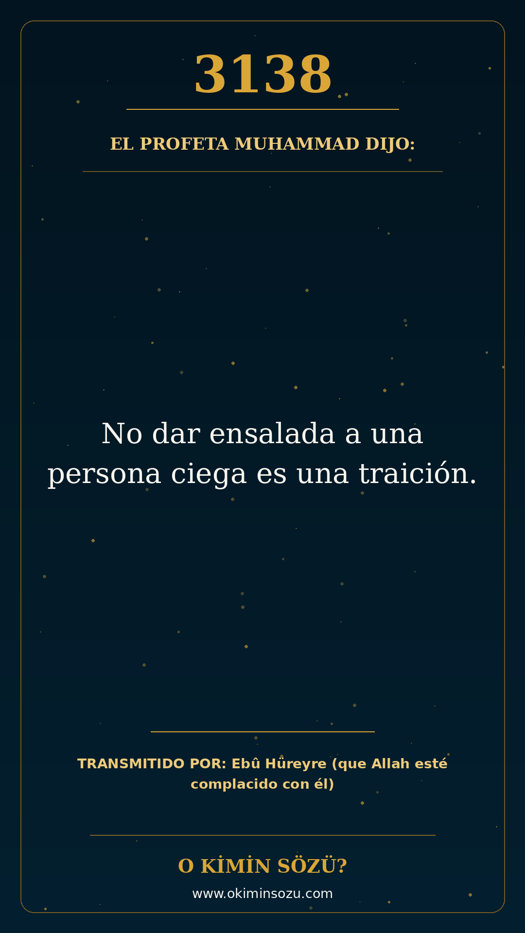 hadis 3138 es