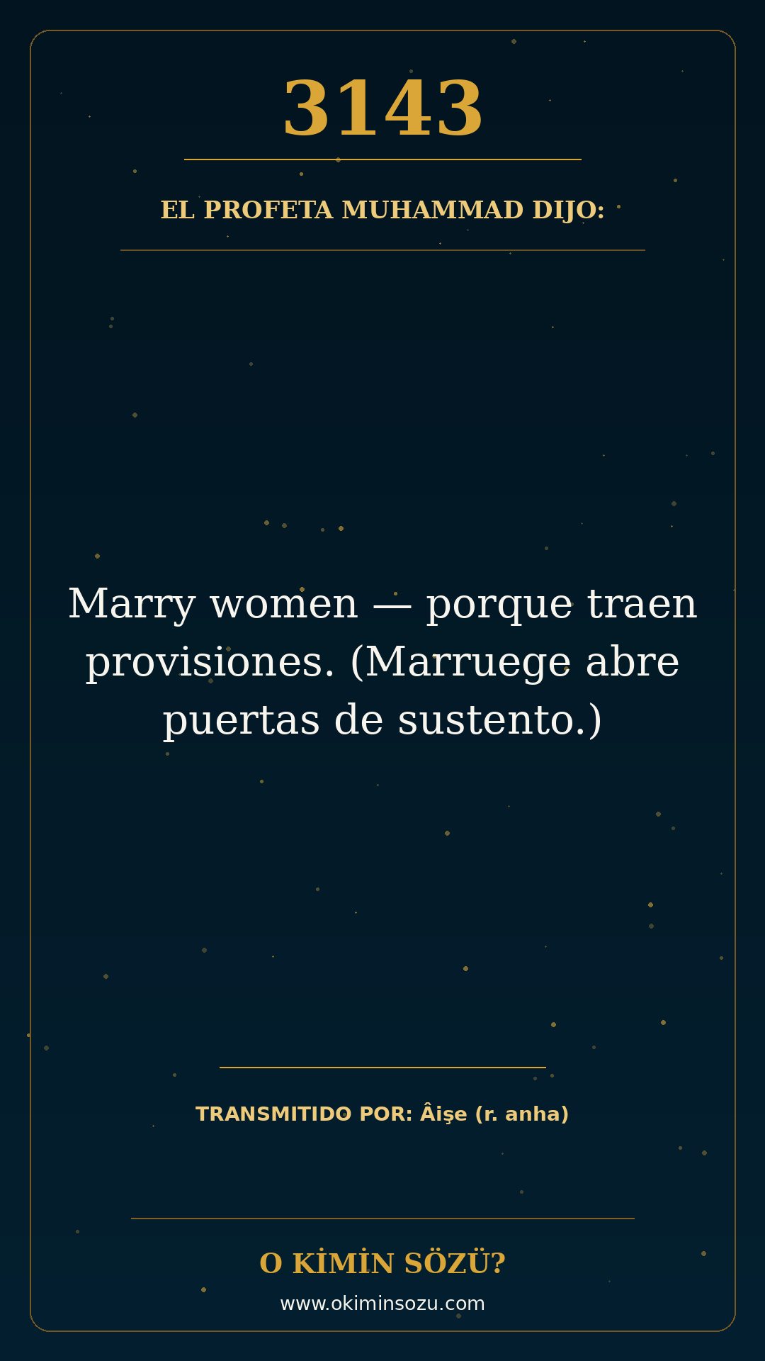 hadis 3143 es