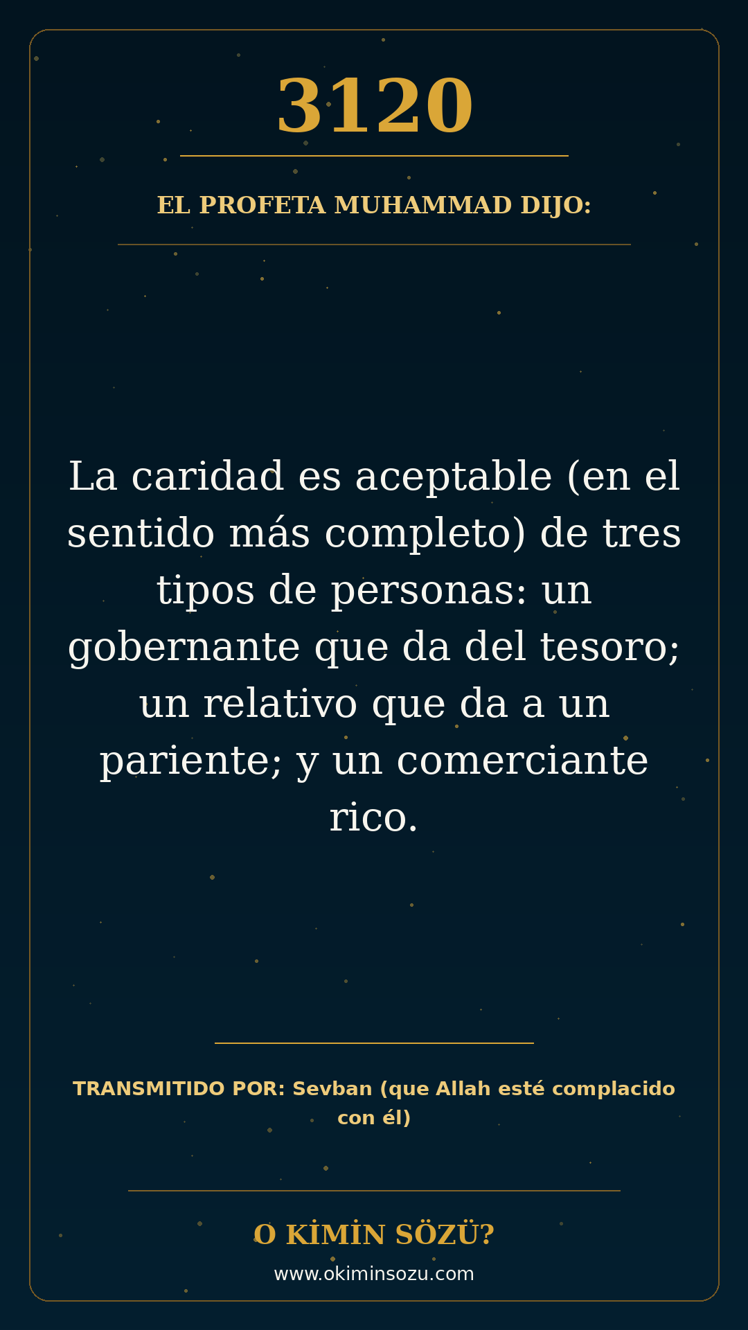 hadis 3120 es