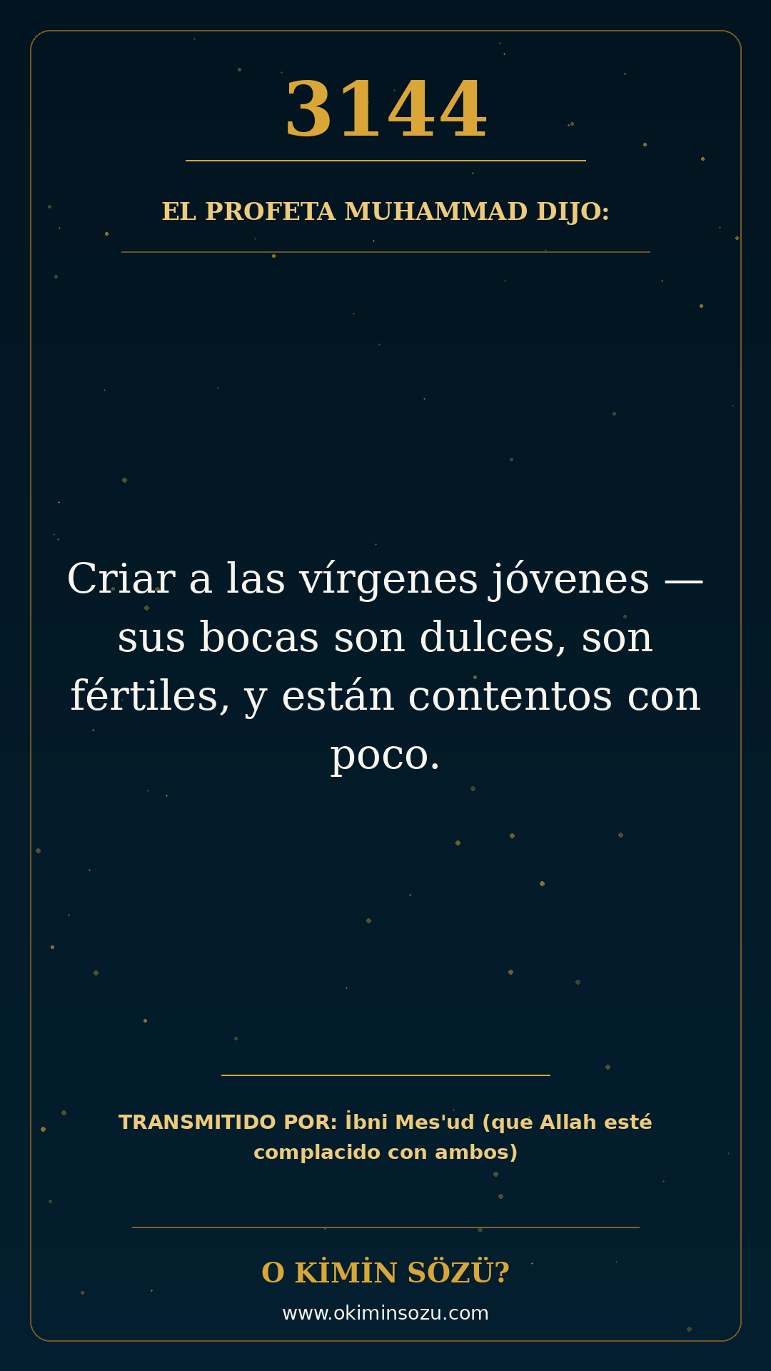 hadis 3144 es