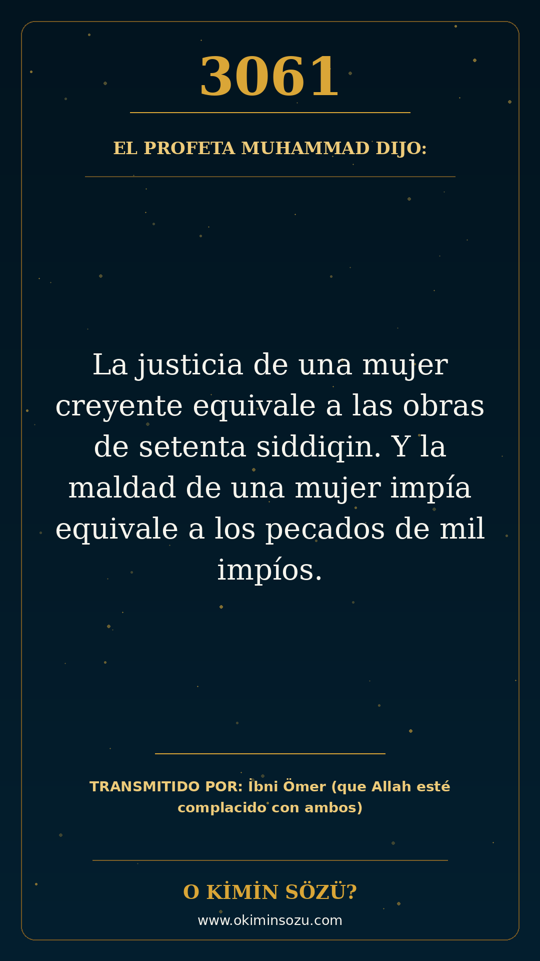 hadis 3061 es