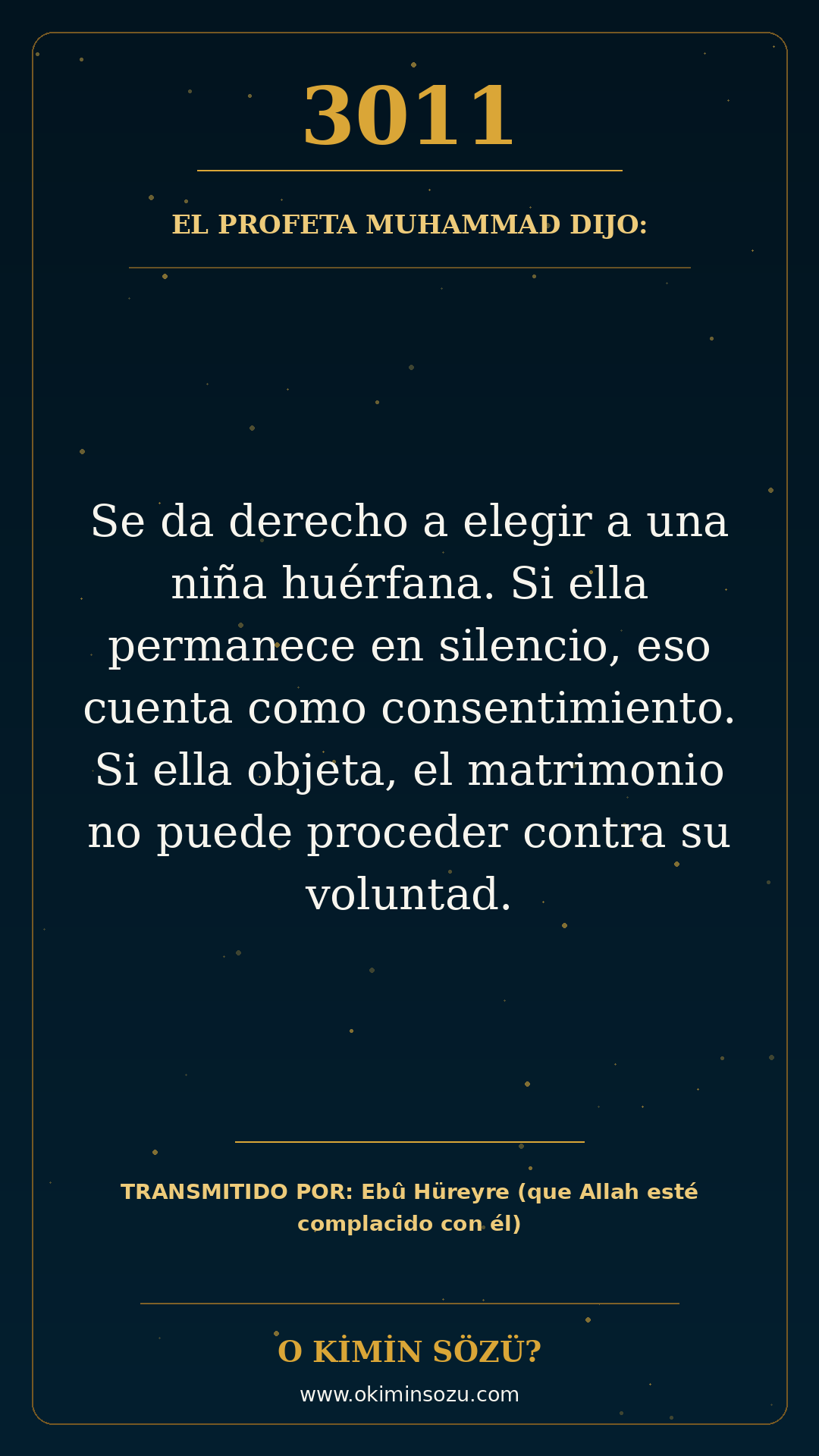 hadis 3011 es