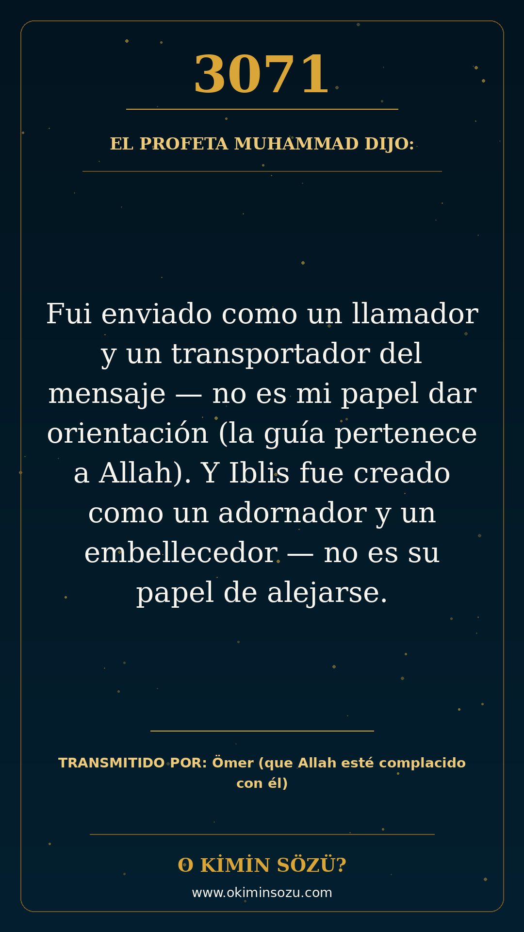 hadis 3071 es