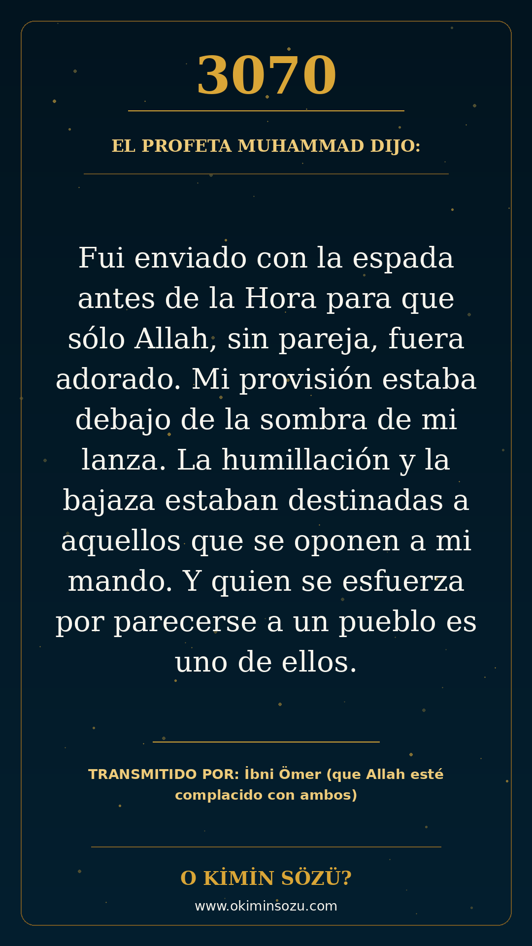 hadis 3070 es