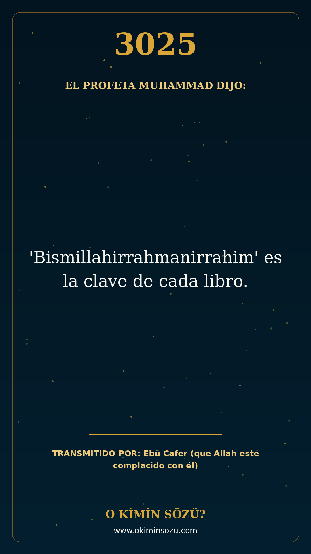 hadis 3025 es