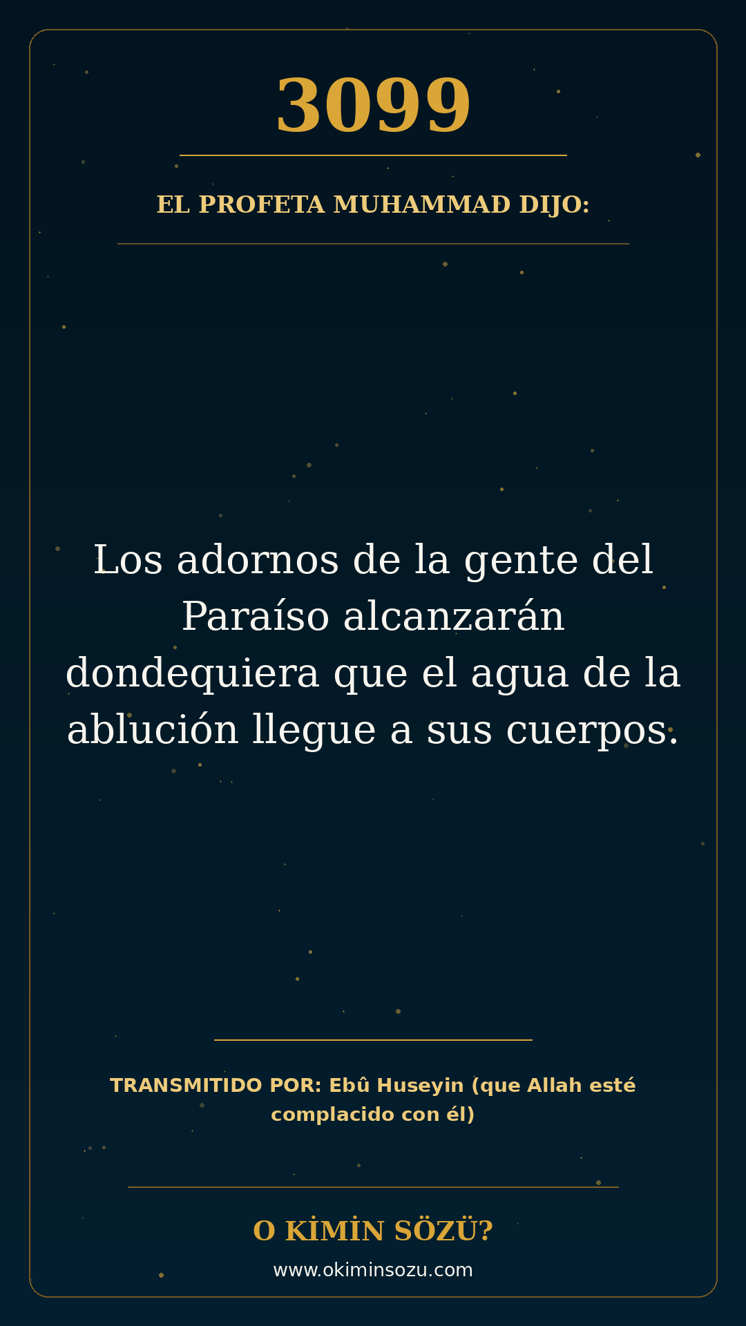 hadis 3099 es