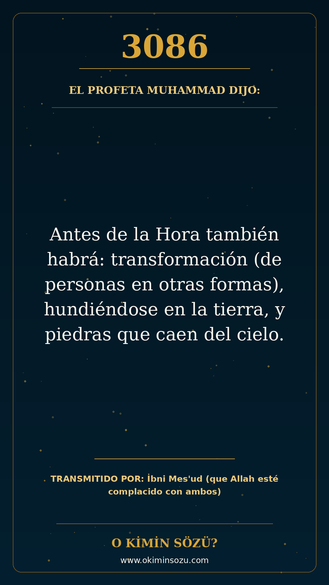 hadis 3086 es