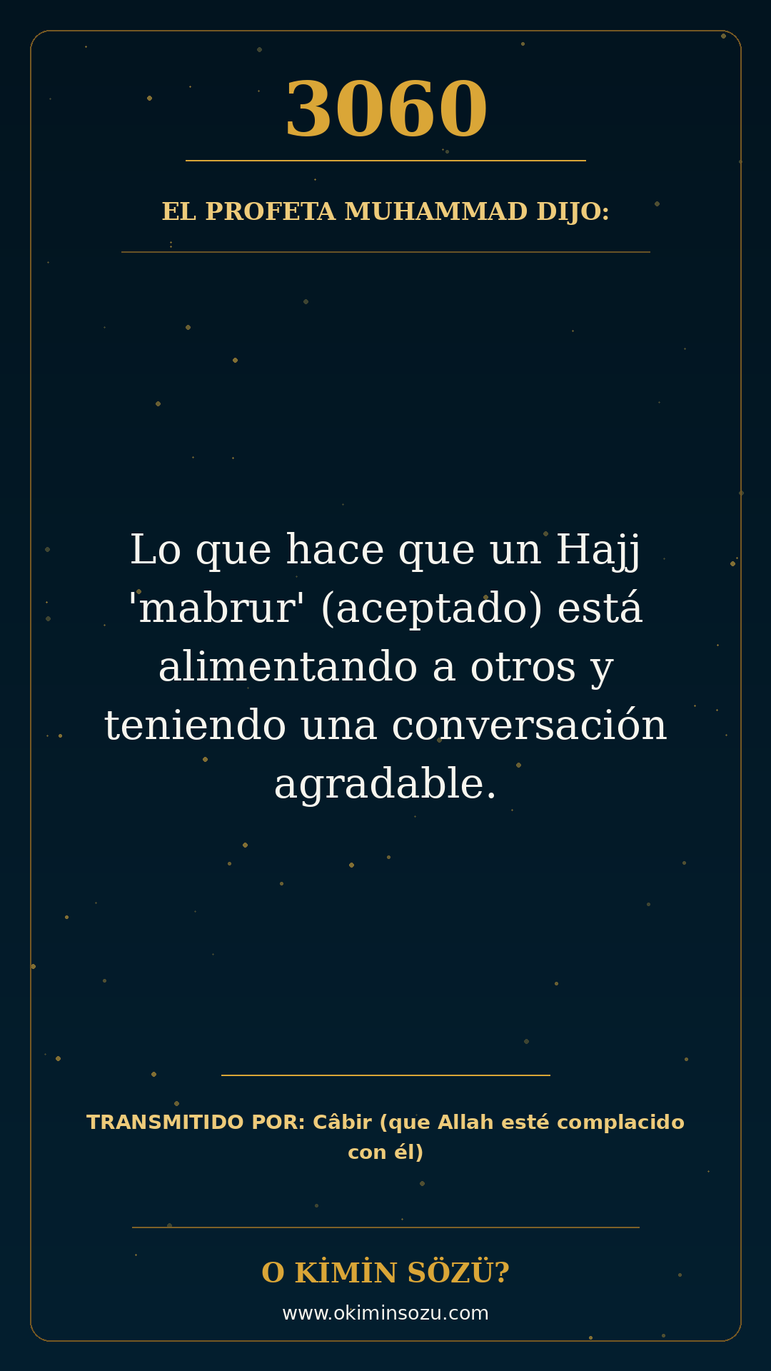 hadis 3060 es