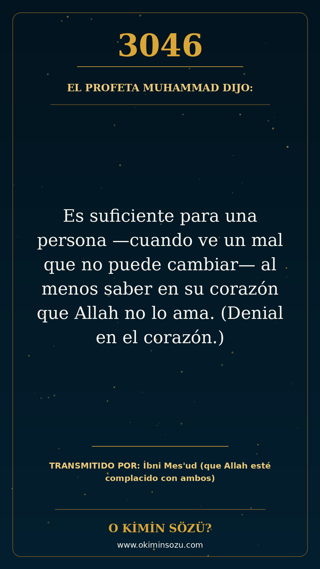 hadis 3046 es