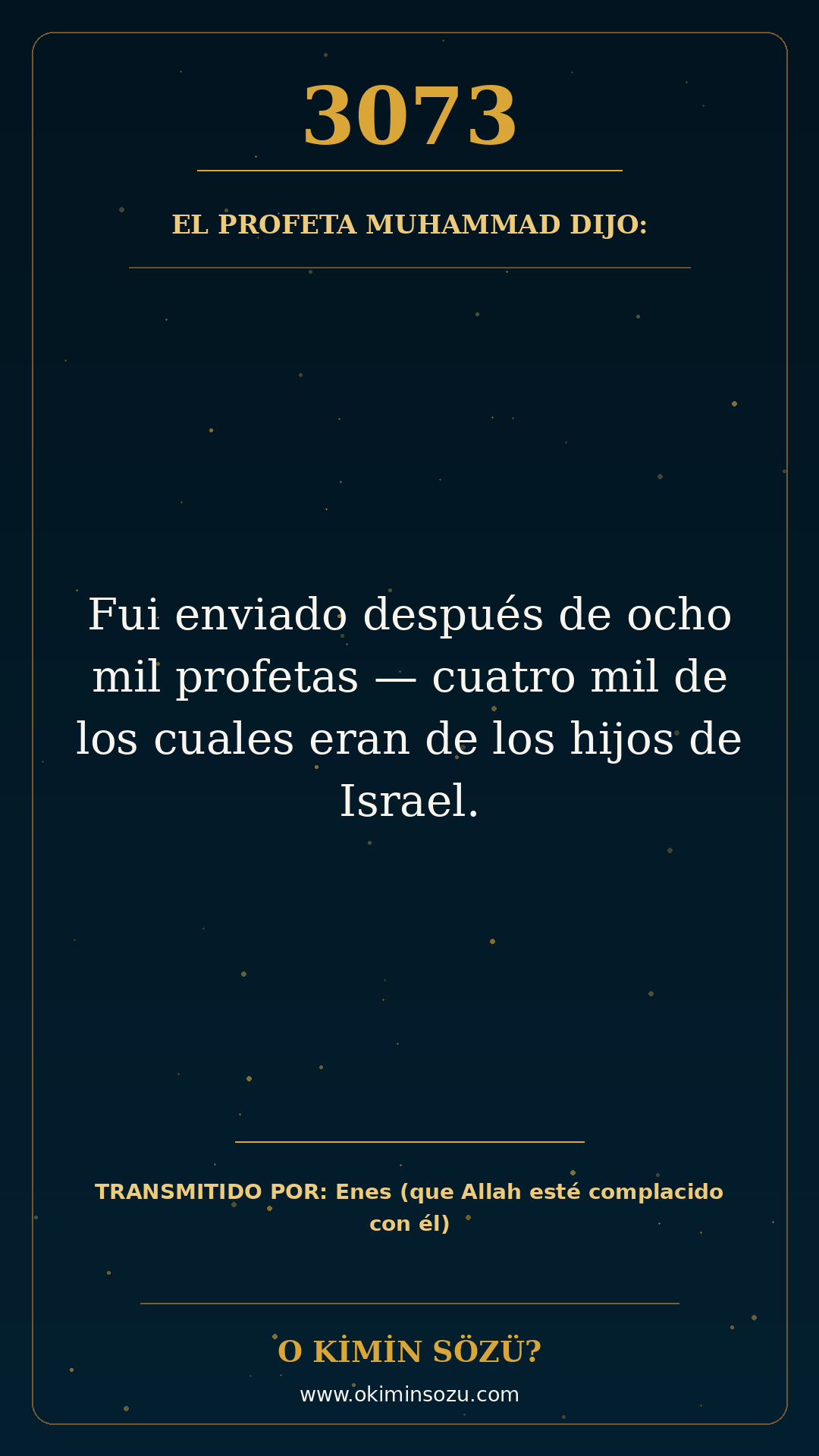 hadis 3073 es