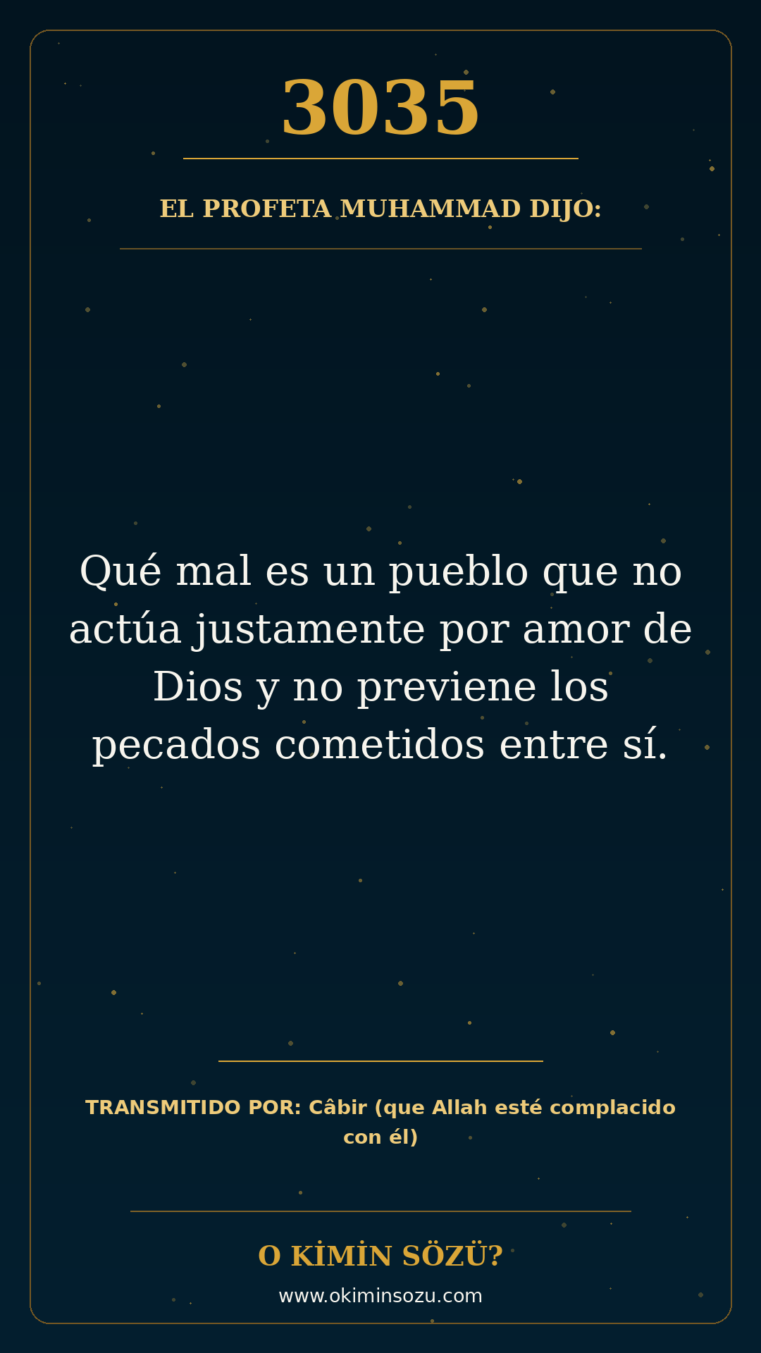 hadis 3035 es