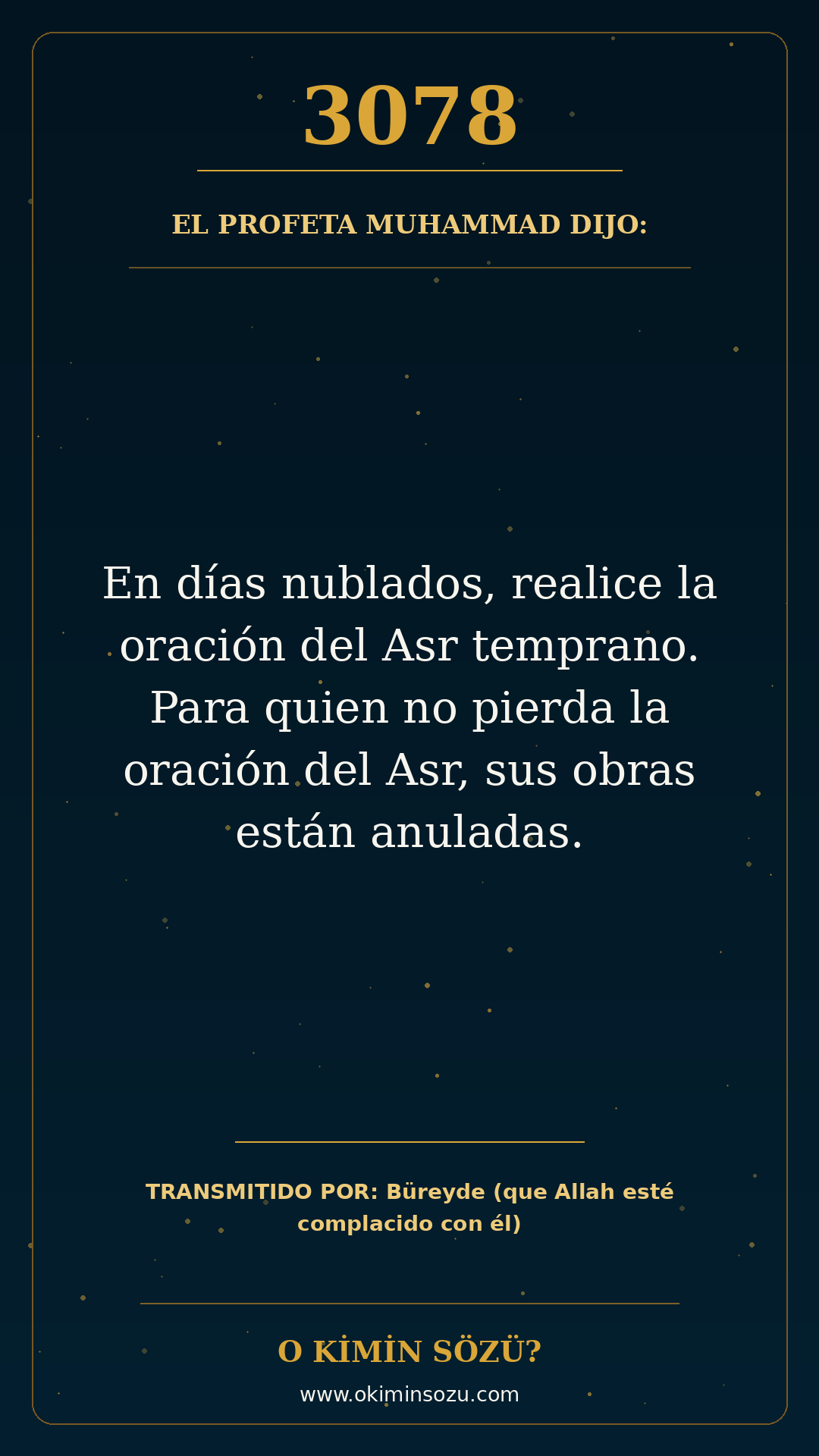 hadis 3078 es