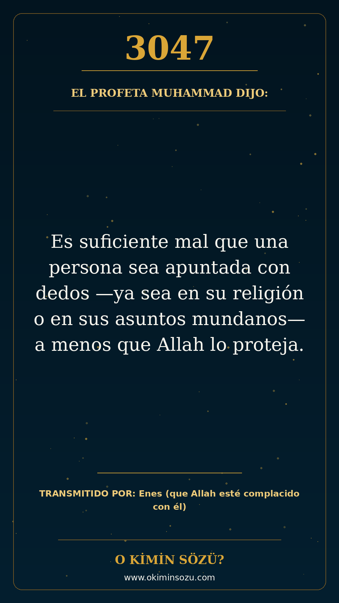 hadis 3047 es