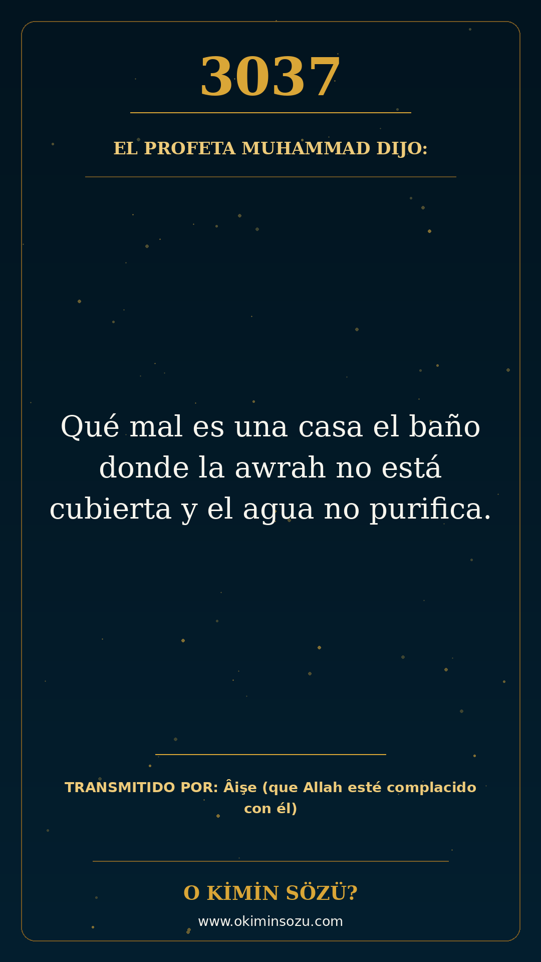 hadis 3037 es