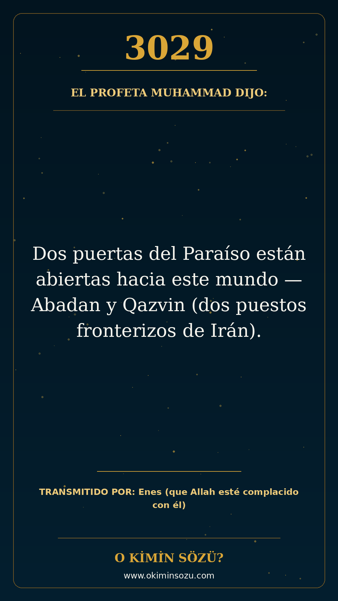 hadis 3029 es