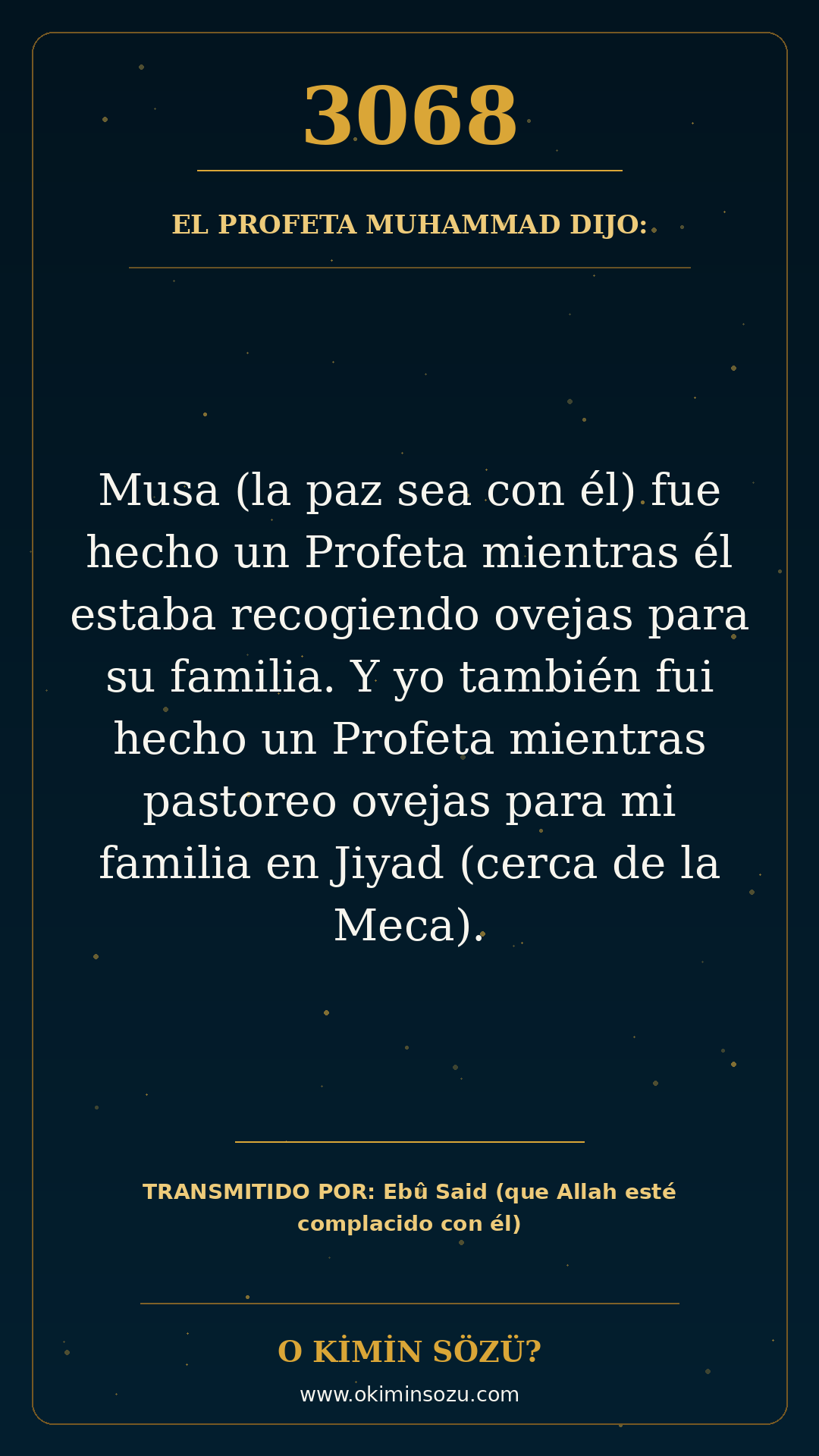 hadis 3068 es