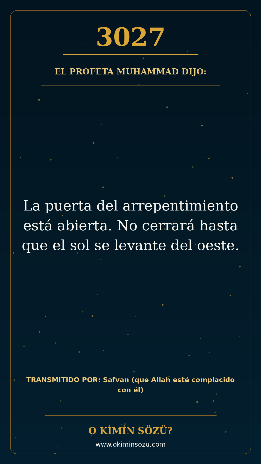 hadis 3027 es