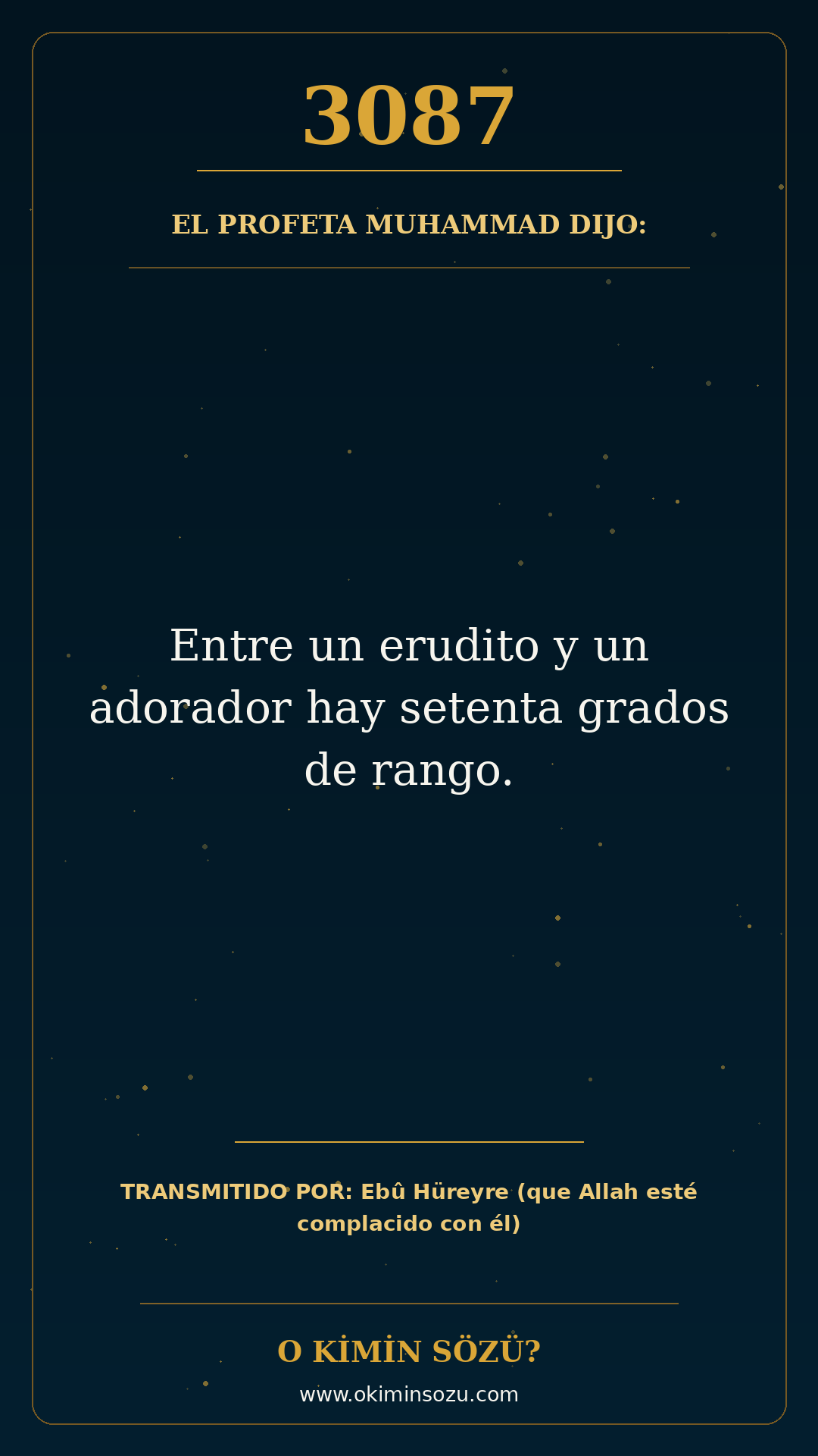 hadis 3087 es