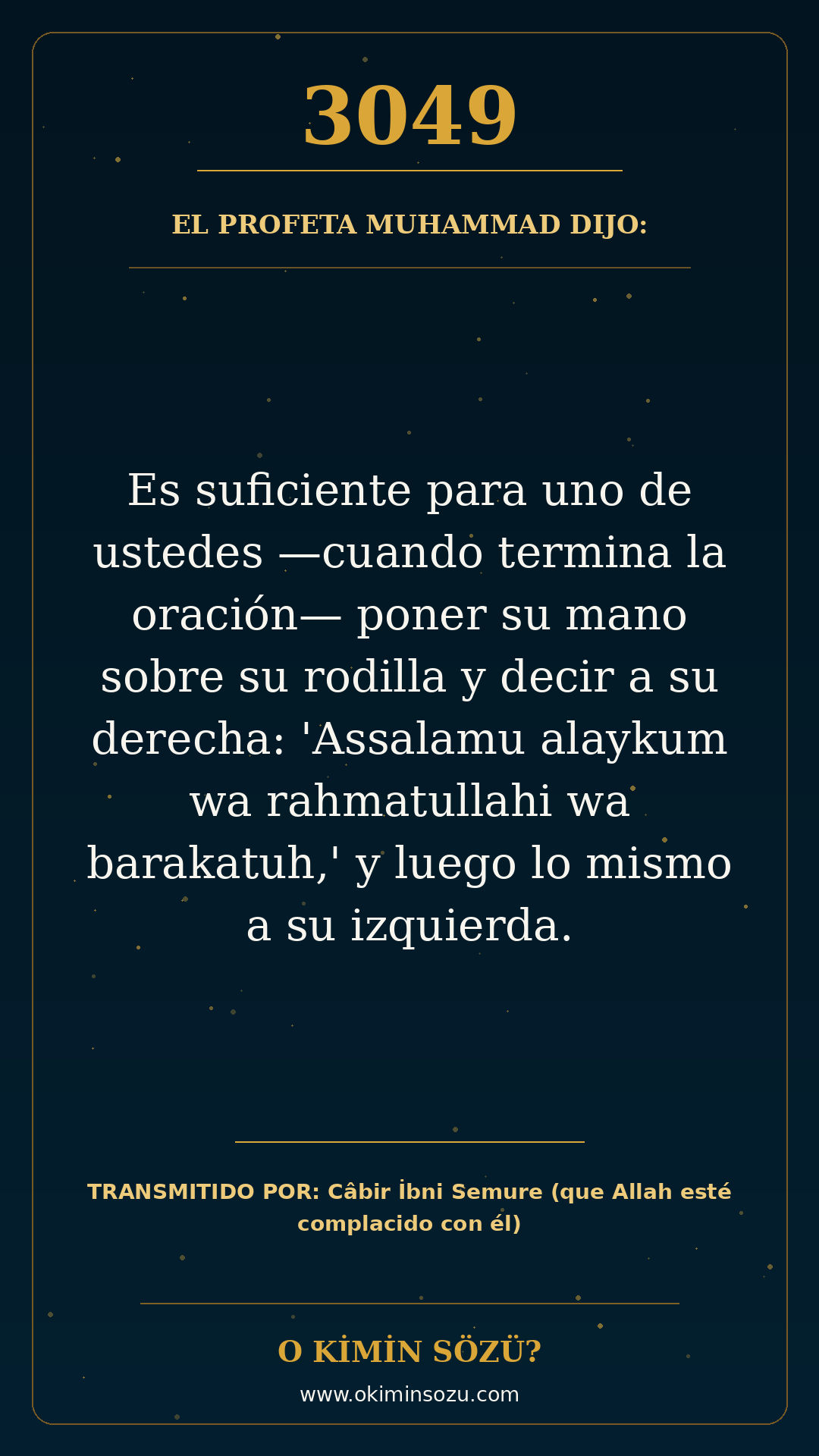 hadis 3049 es