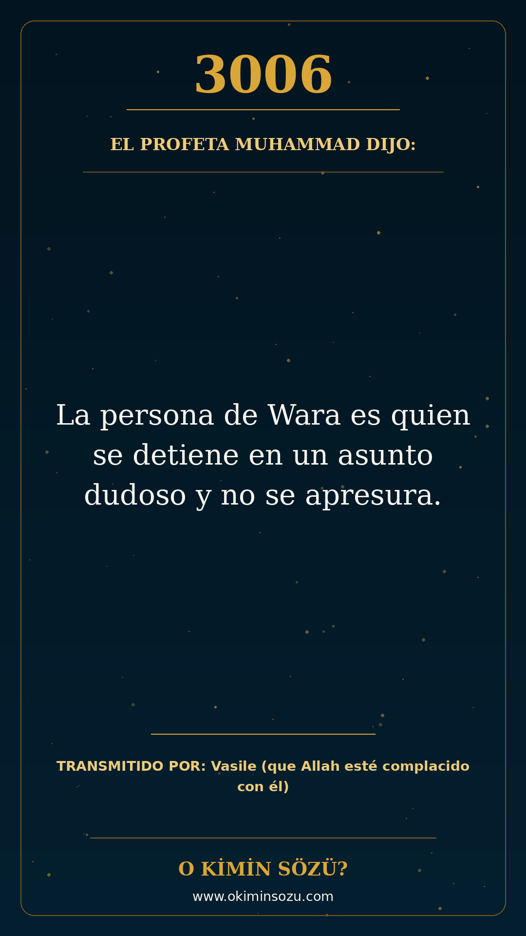 hadis 3006 es