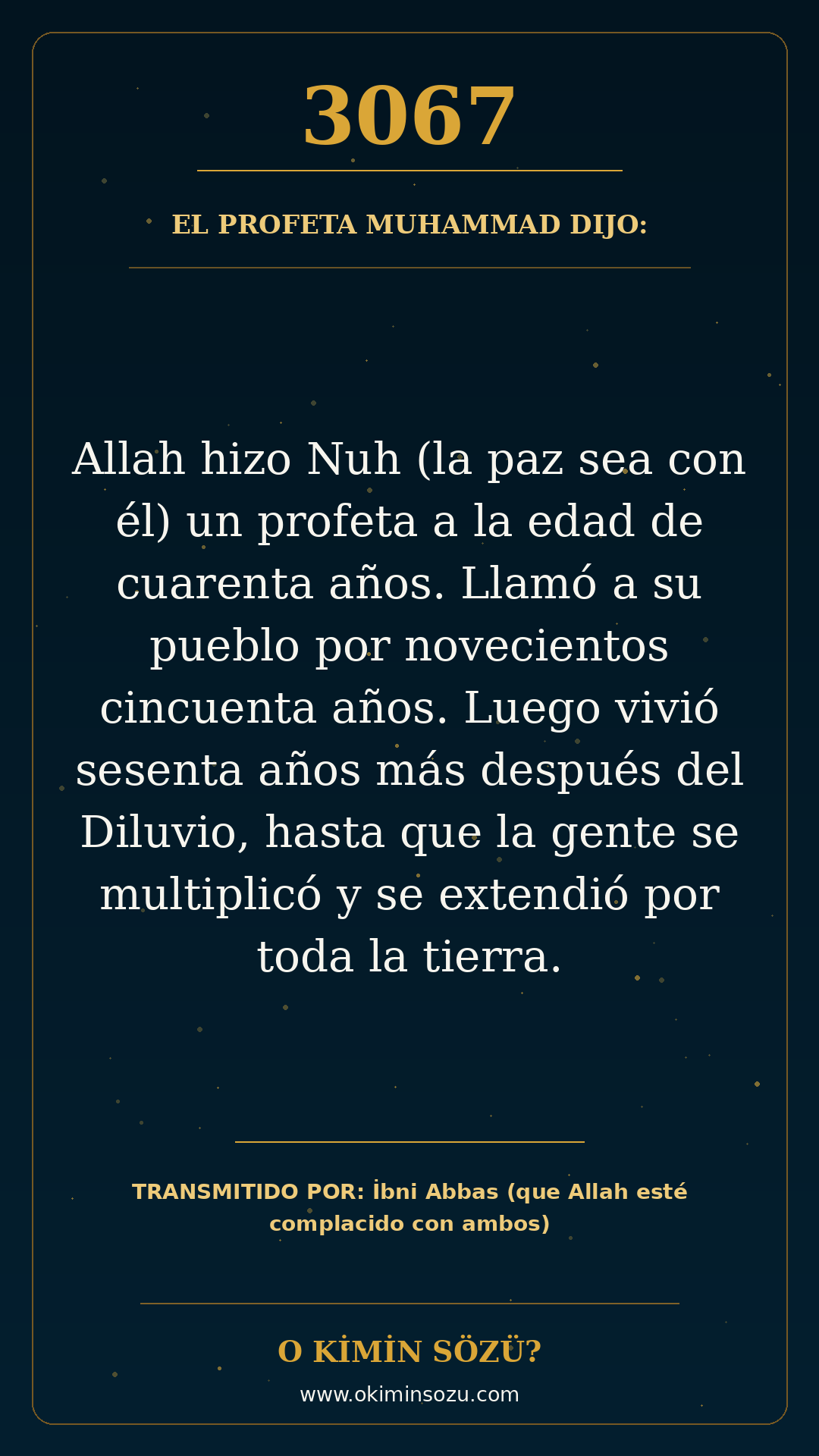 hadis 3067 es