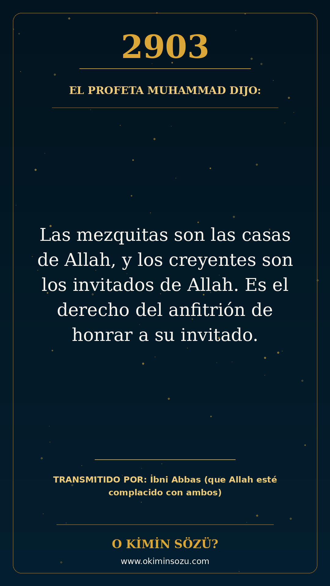 hadis 2903 es