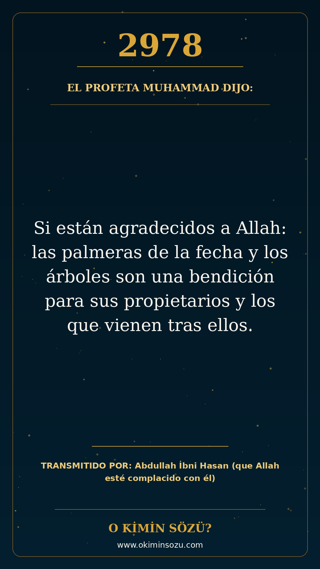 hadis 2978 es