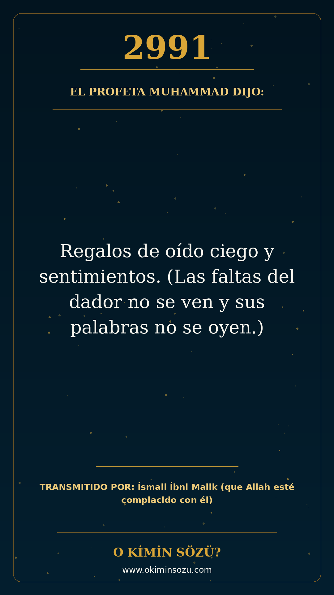 hadis 2991 es