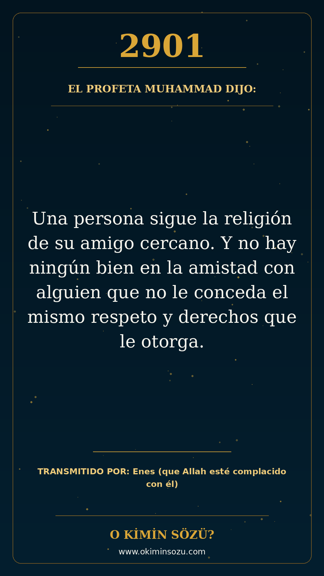 hadis 2901 es