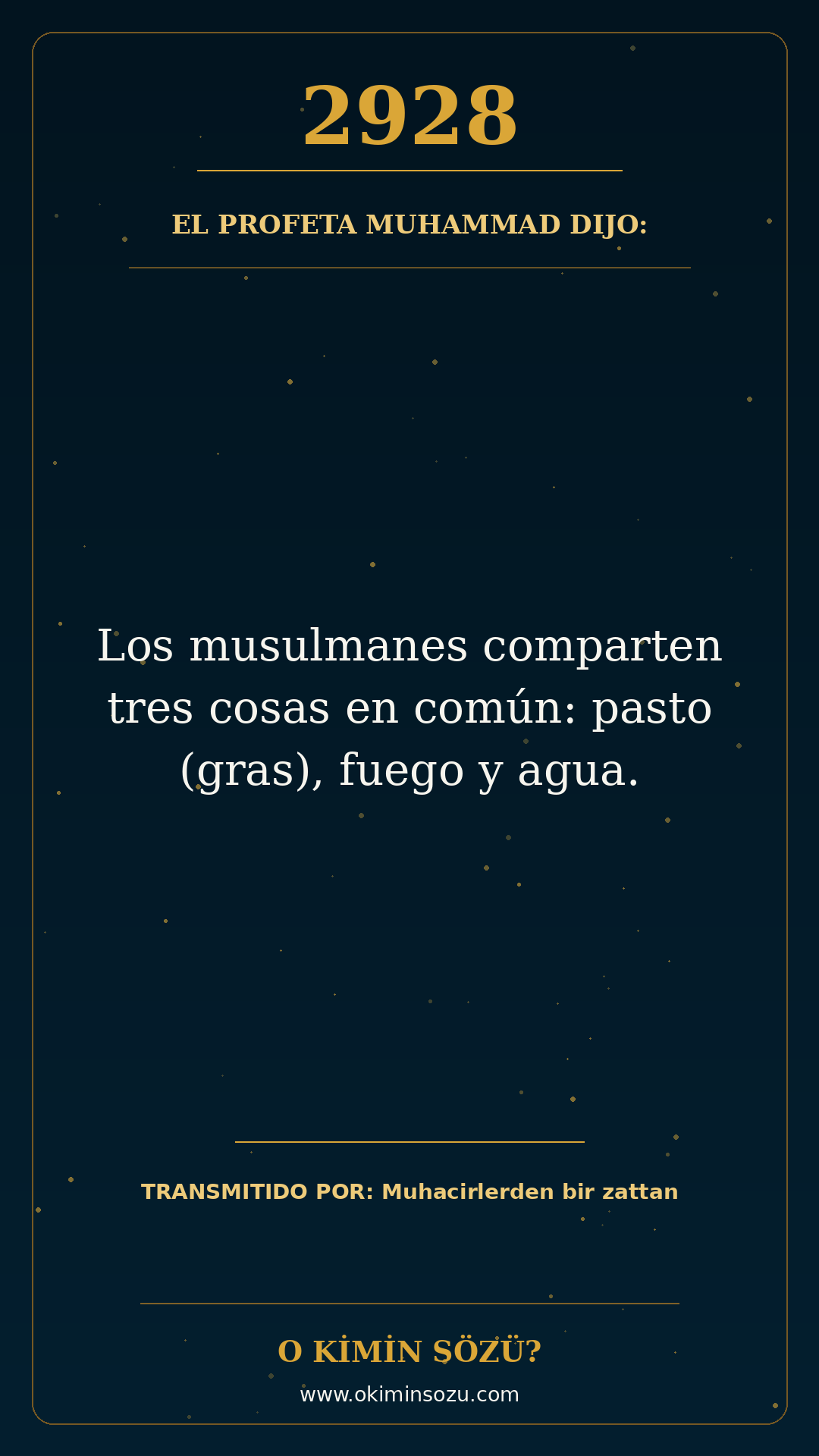 hadis 2928 es