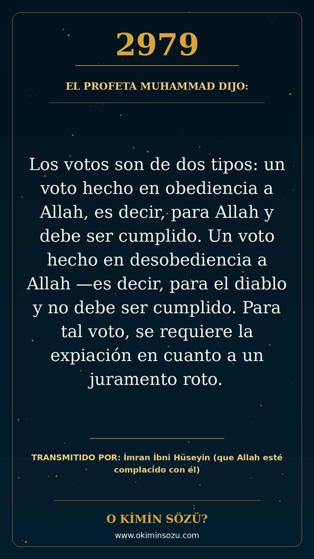 hadis 2979 es