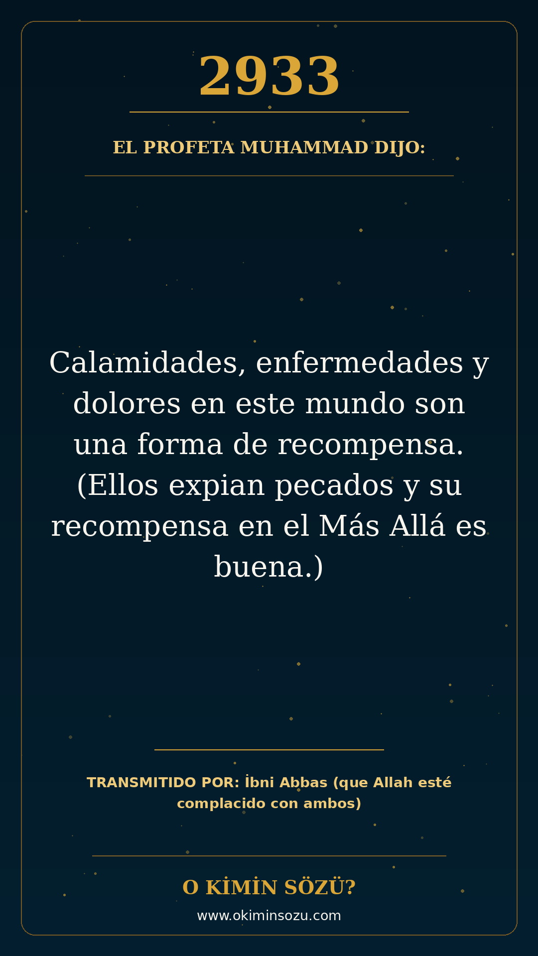 hadis 2933 es