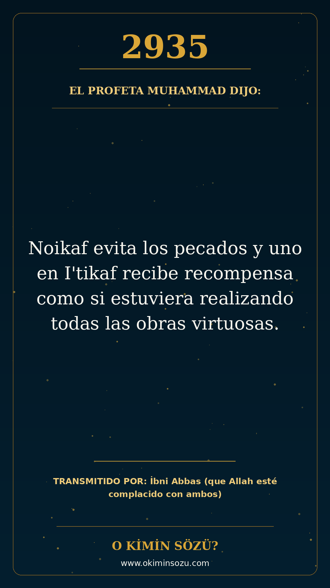 hadis 2935 es
