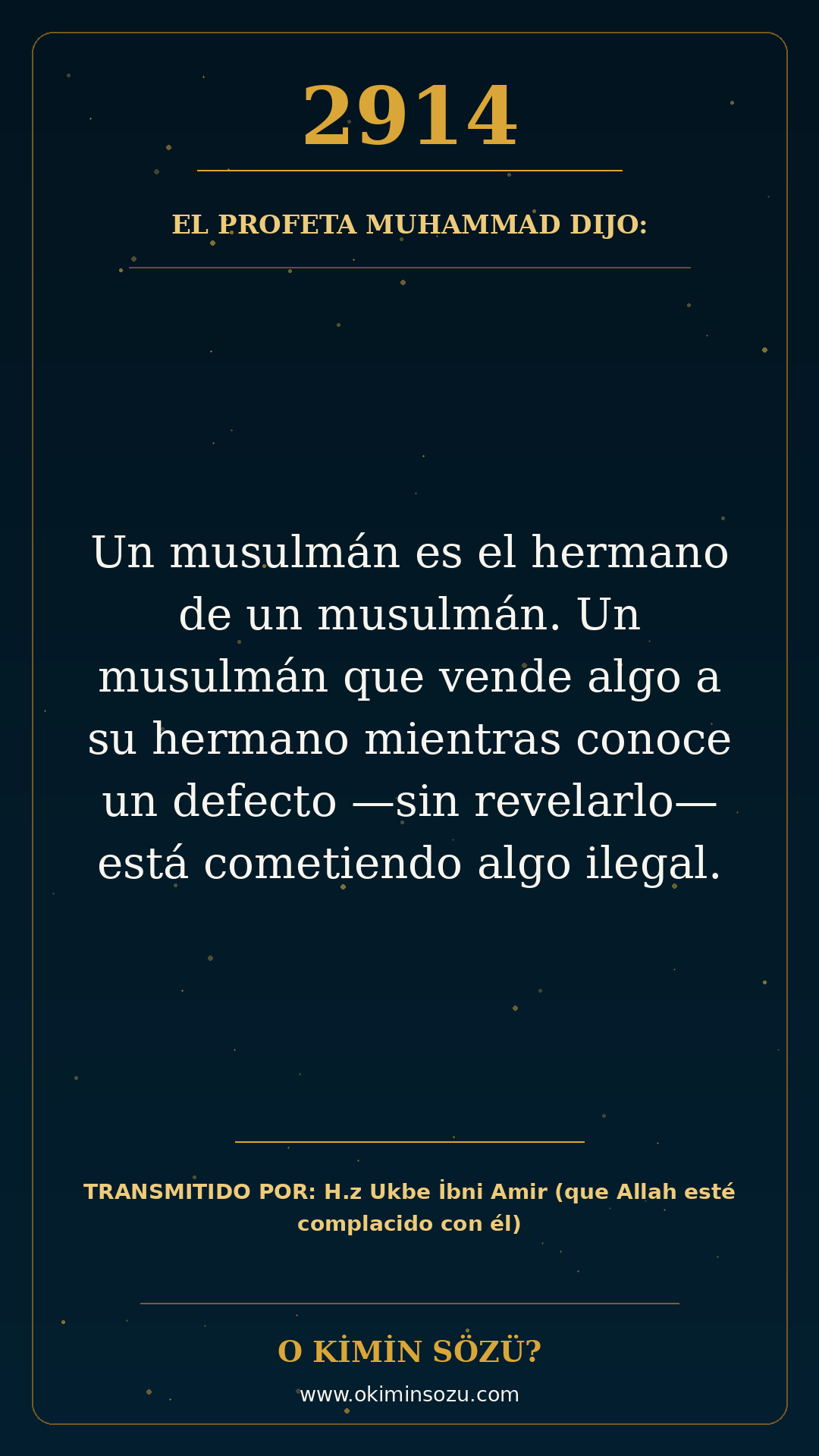 hadis 2914 es
