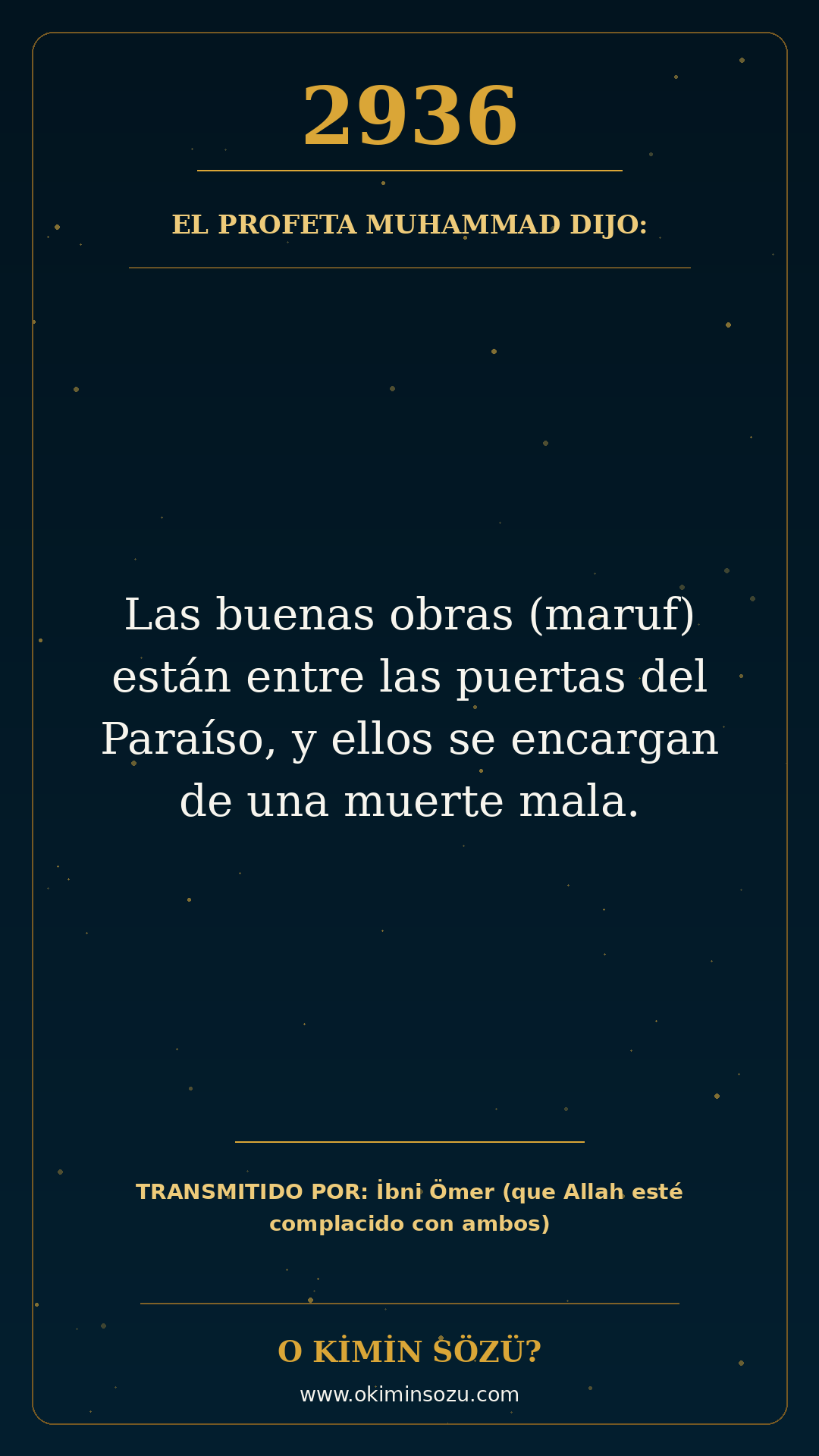 hadis 2936 es