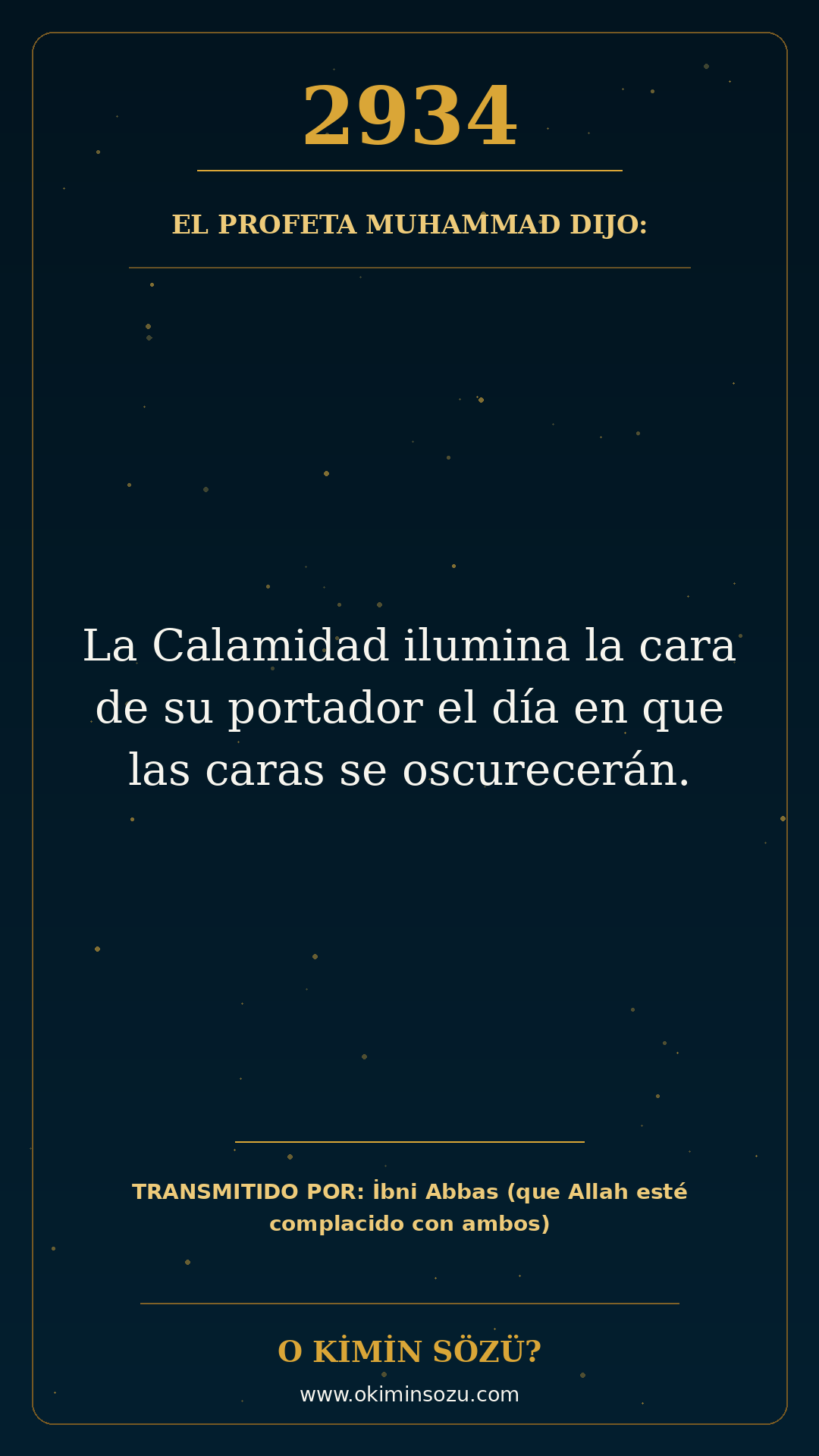 hadis 2934 es