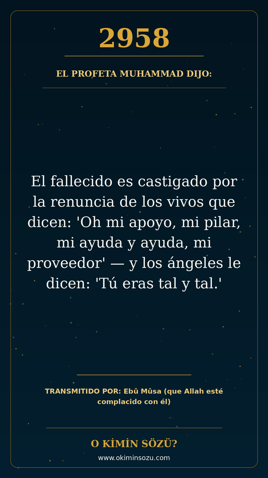 hadis 2958 es
