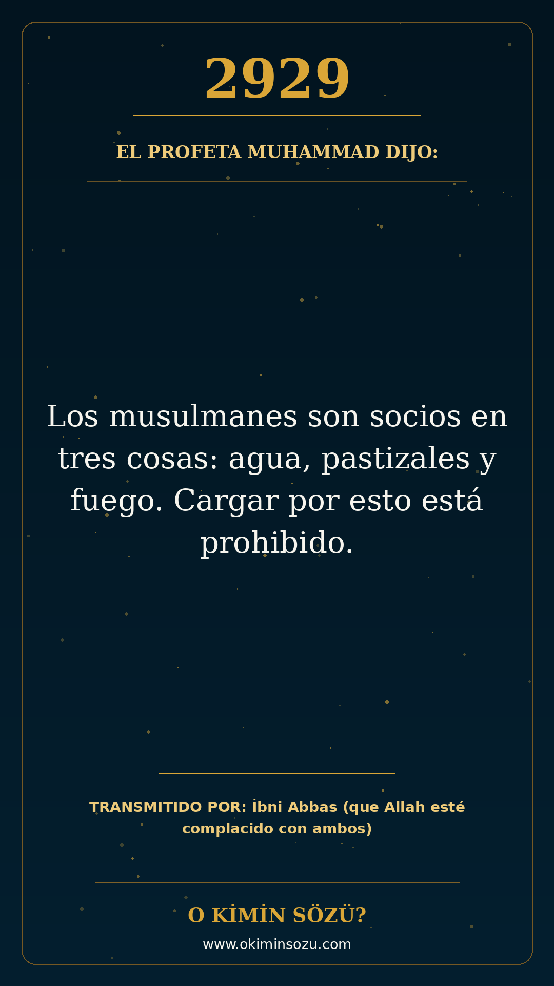 hadis 2929 es