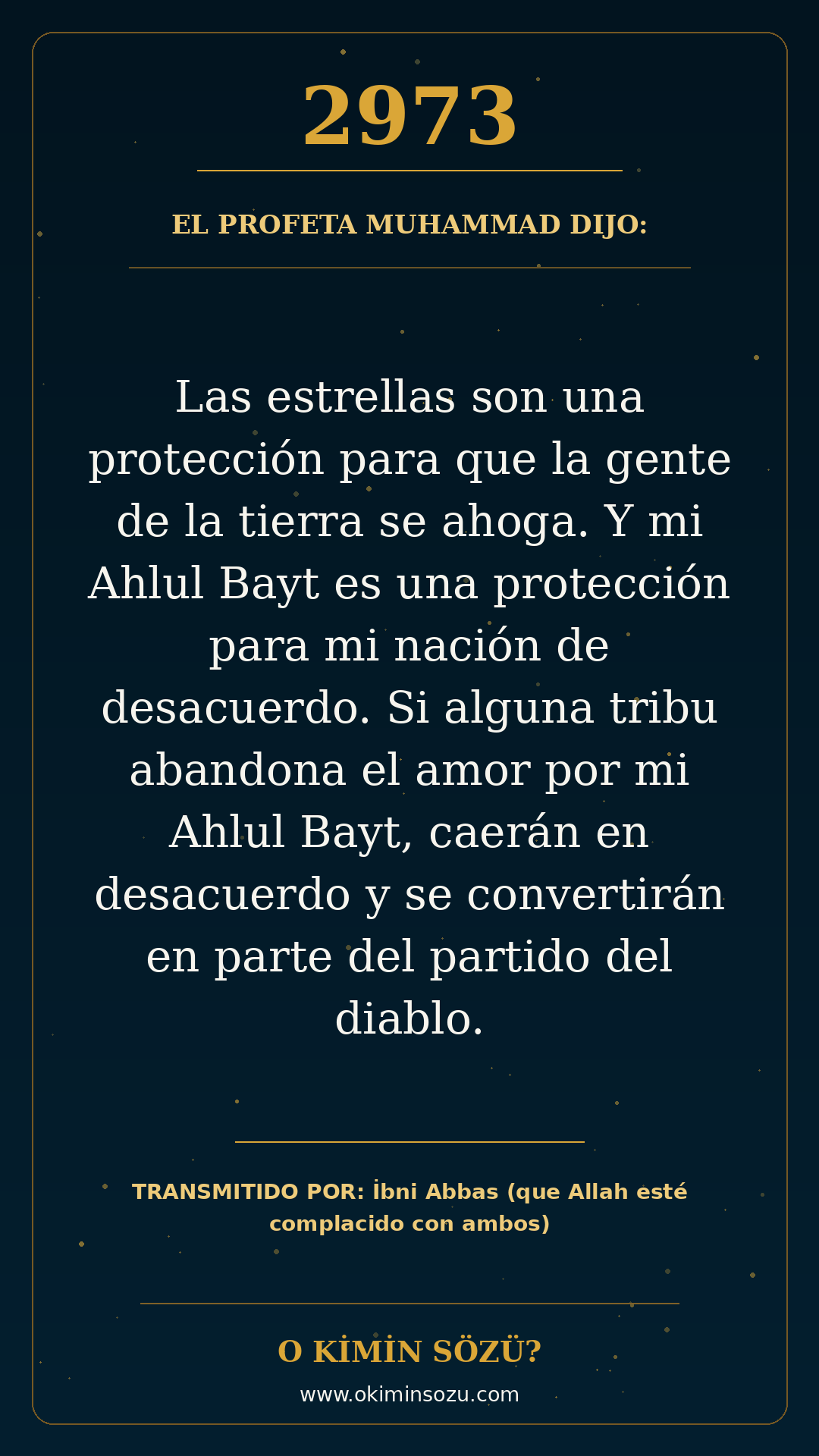 hadis 2973 es