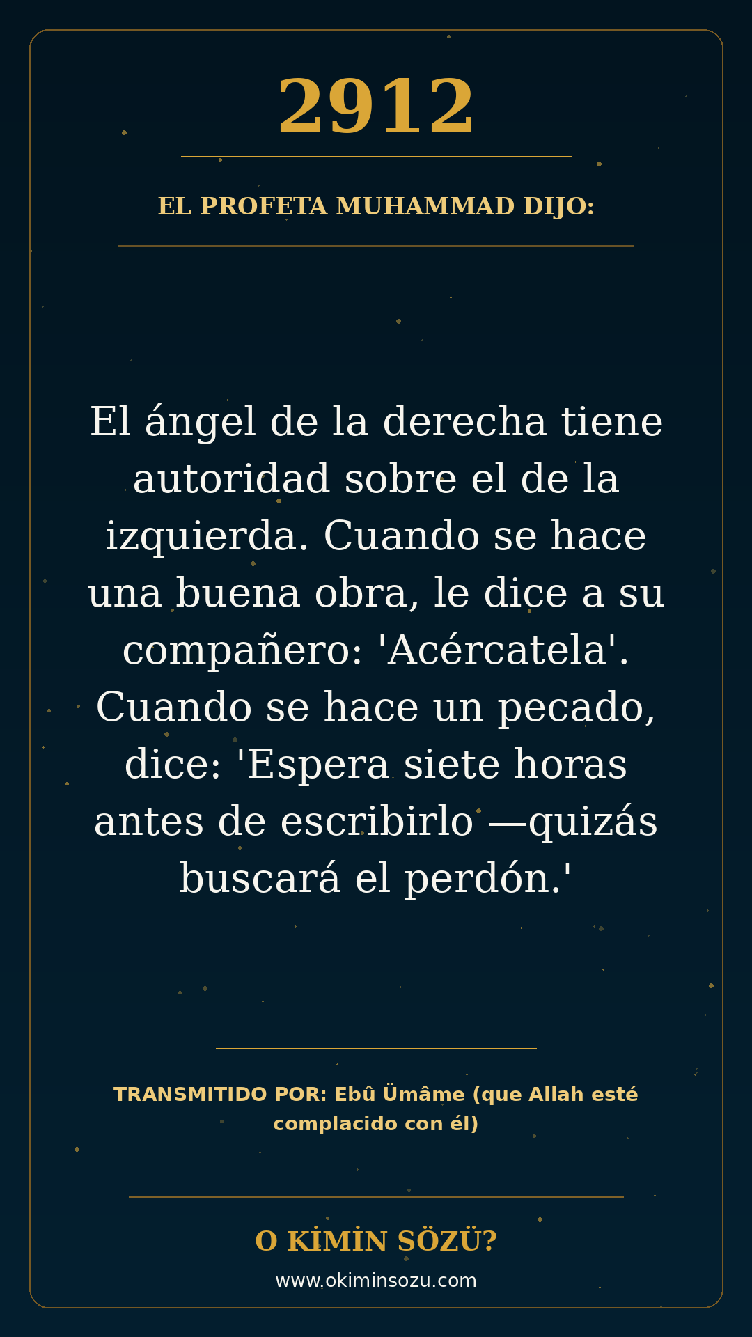 hadis 2912 es