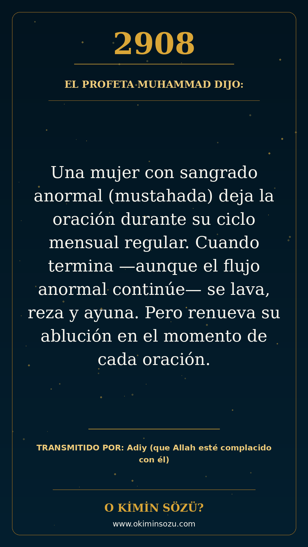 hadis 2908 es